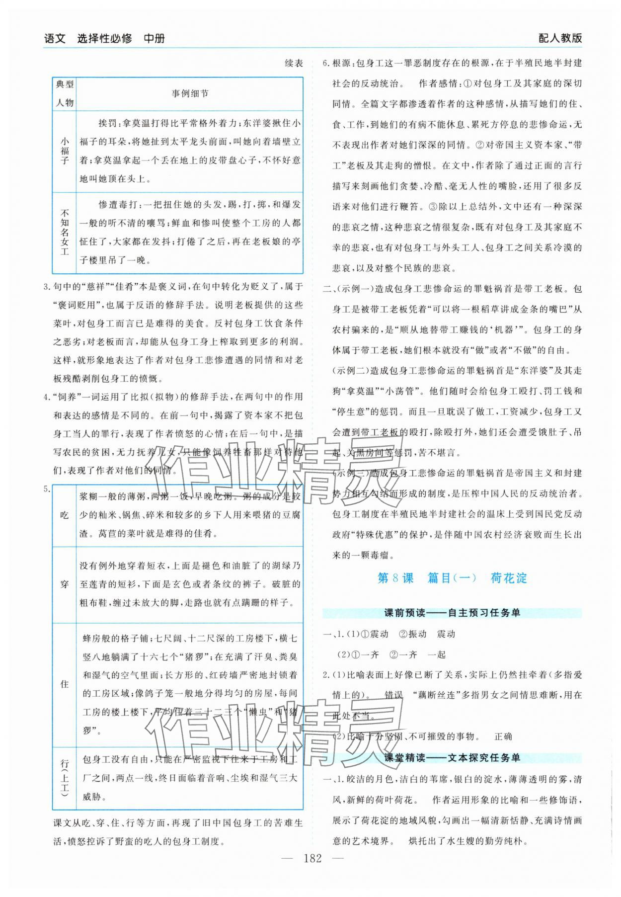 2025年新課程學(xué)習(xí)指導(dǎo)高中語文選擇性必修中冊(cè)人教版 第10頁