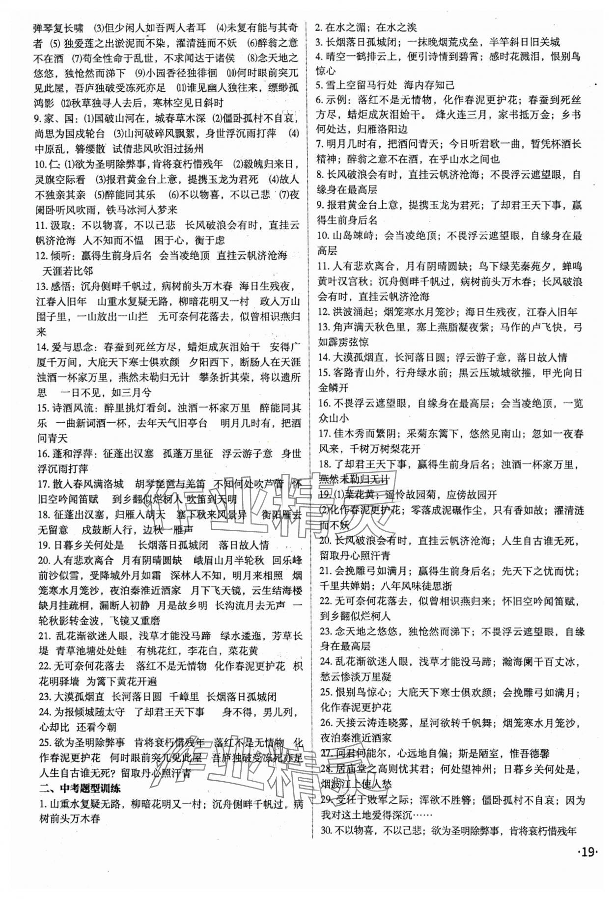 2024年语文中考全攻略中考 第19页