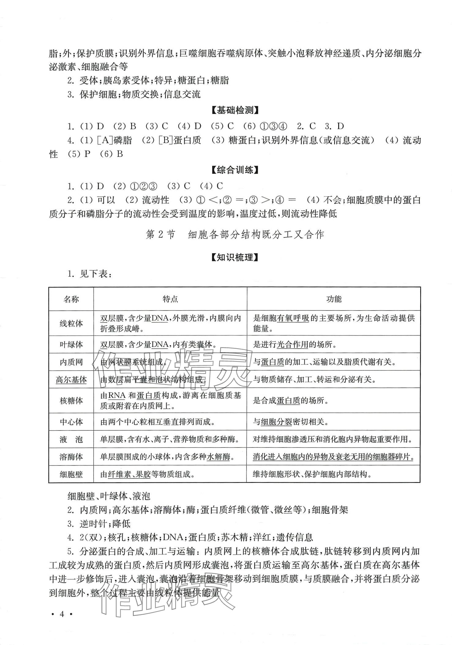 2024年生命科學(xué)導(dǎo)測(cè)高中滬教版五四制 第10頁(yè)