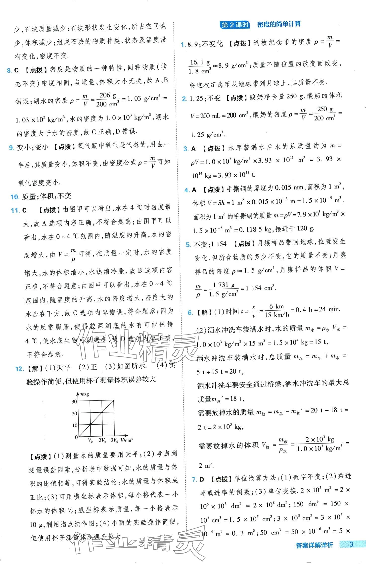 2024年综合应用创新题典中点八年级物理下册苏科版 第3页