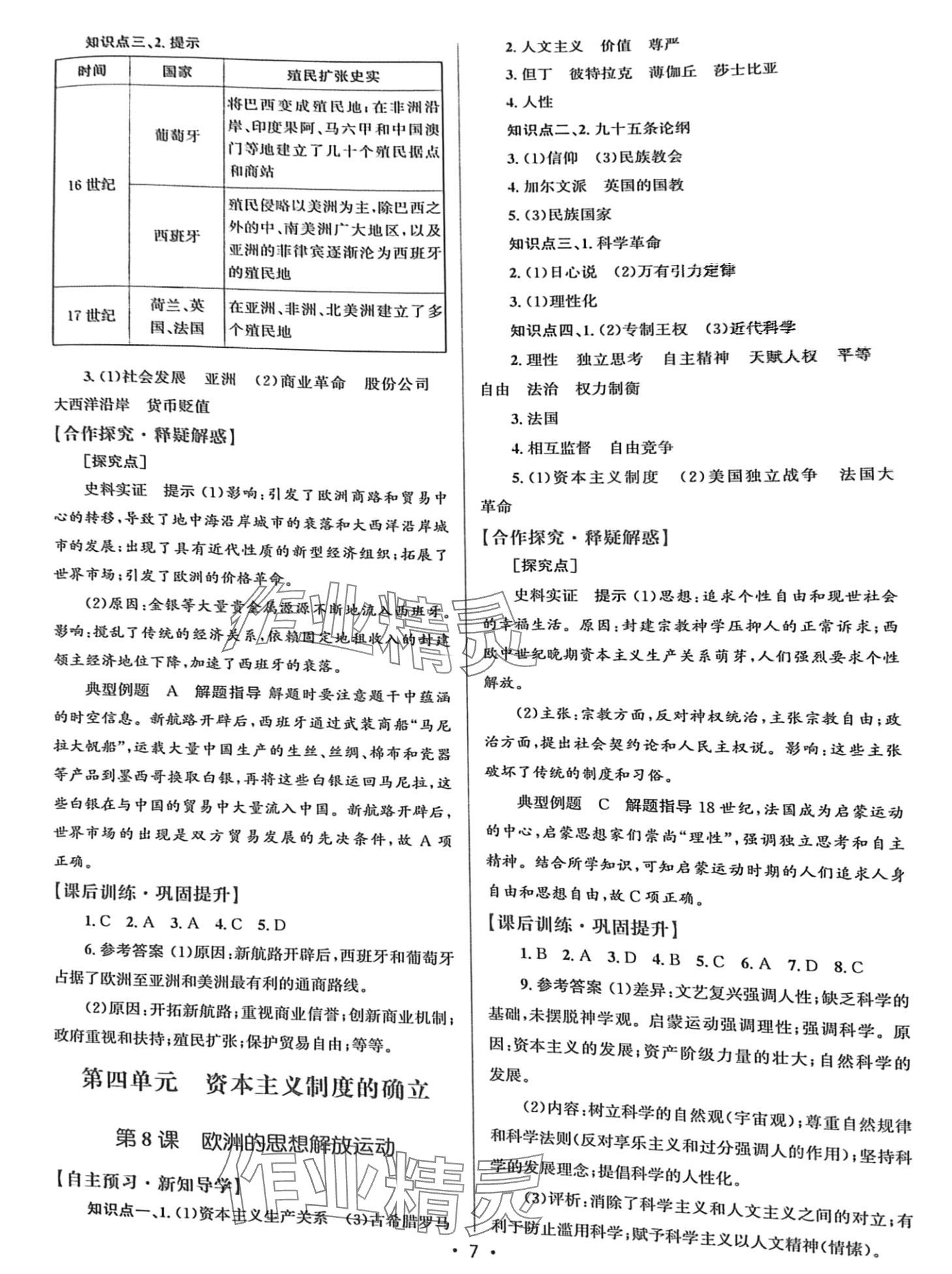 2024年高中同步測控優(yōu)化設(shè)計(jì)高中歷史必修下冊 第6頁