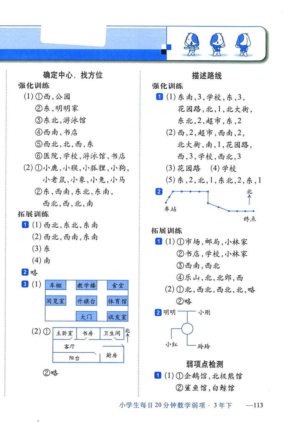 2024年小學(xué)生每日20分鐘三年級(jí)數(shù)學(xué)下冊(cè)人教版 第2頁(yè)