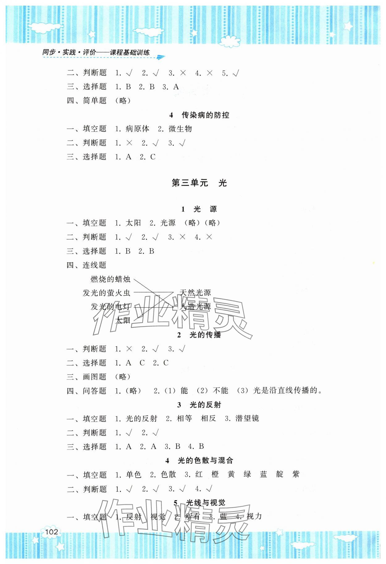 2025年同步实践评价课程基础训练湖南少年儿童出版社五年级科学下册湘科版 第2页