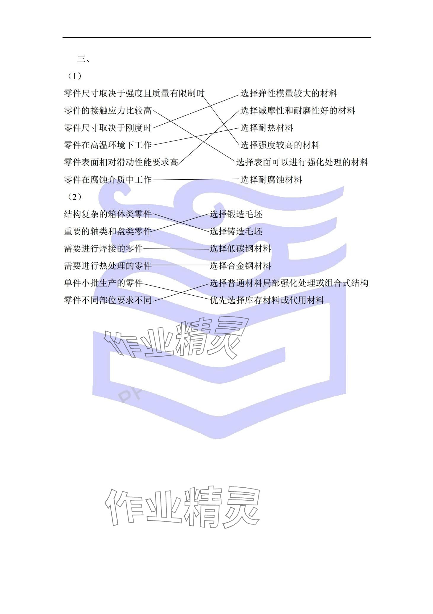 2024年機(jī)械基礎(chǔ)練習(xí)冊(cè)第二版 第10頁(yè)