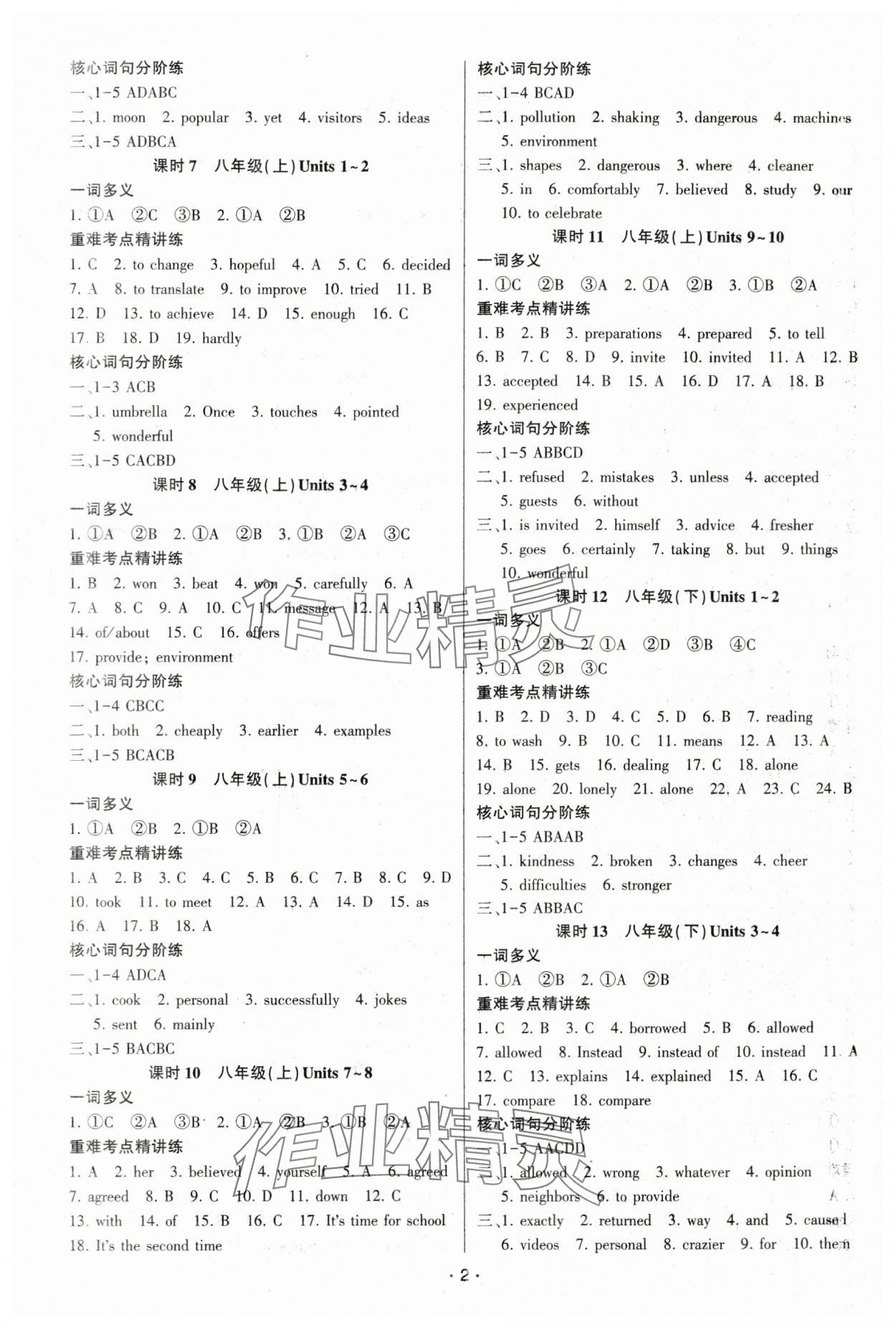 2024年聚焦中考英语 第2页