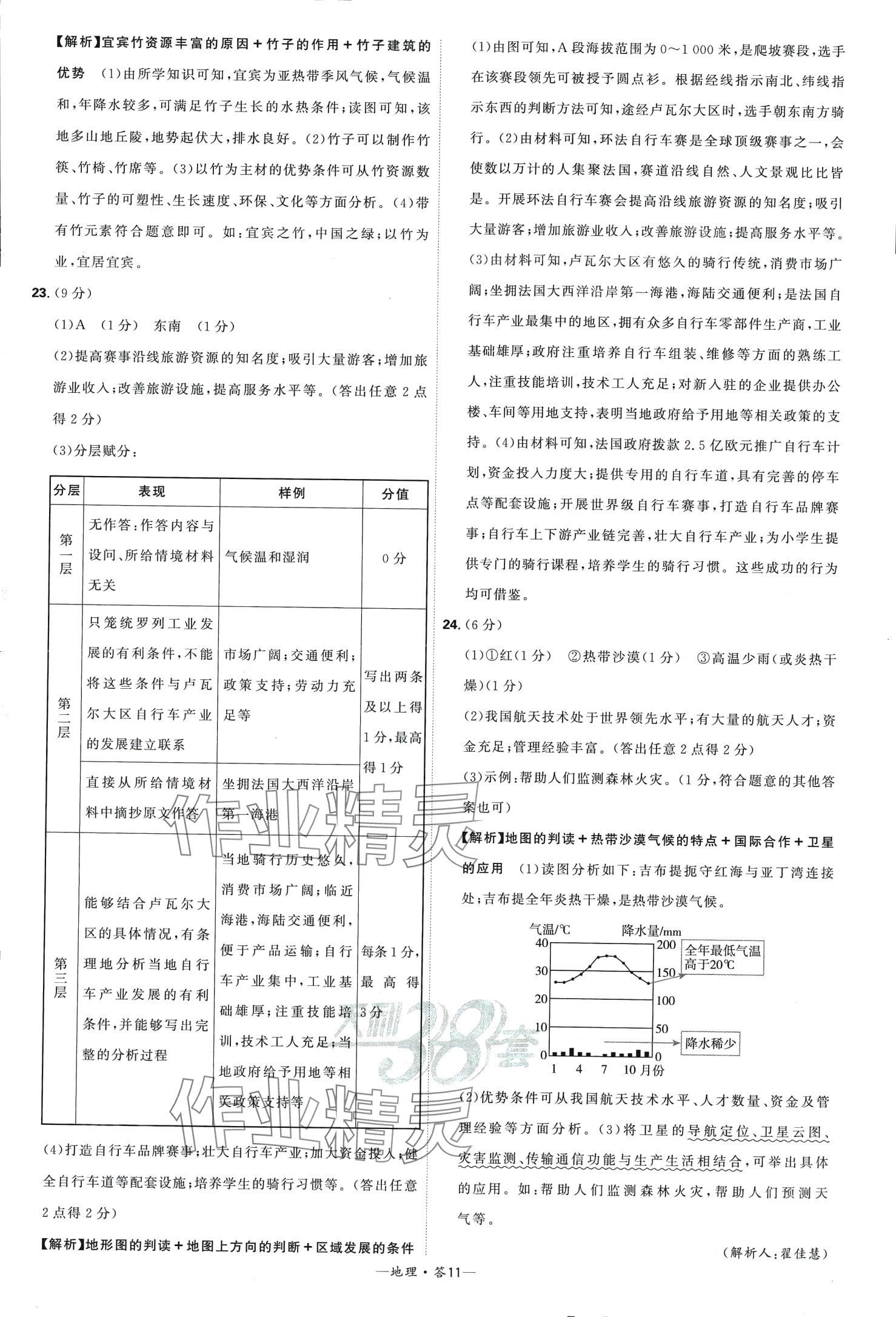 2024年天利38套新課標(biāo)全國(guó)中考試題精選地理中考 第13頁(yè)