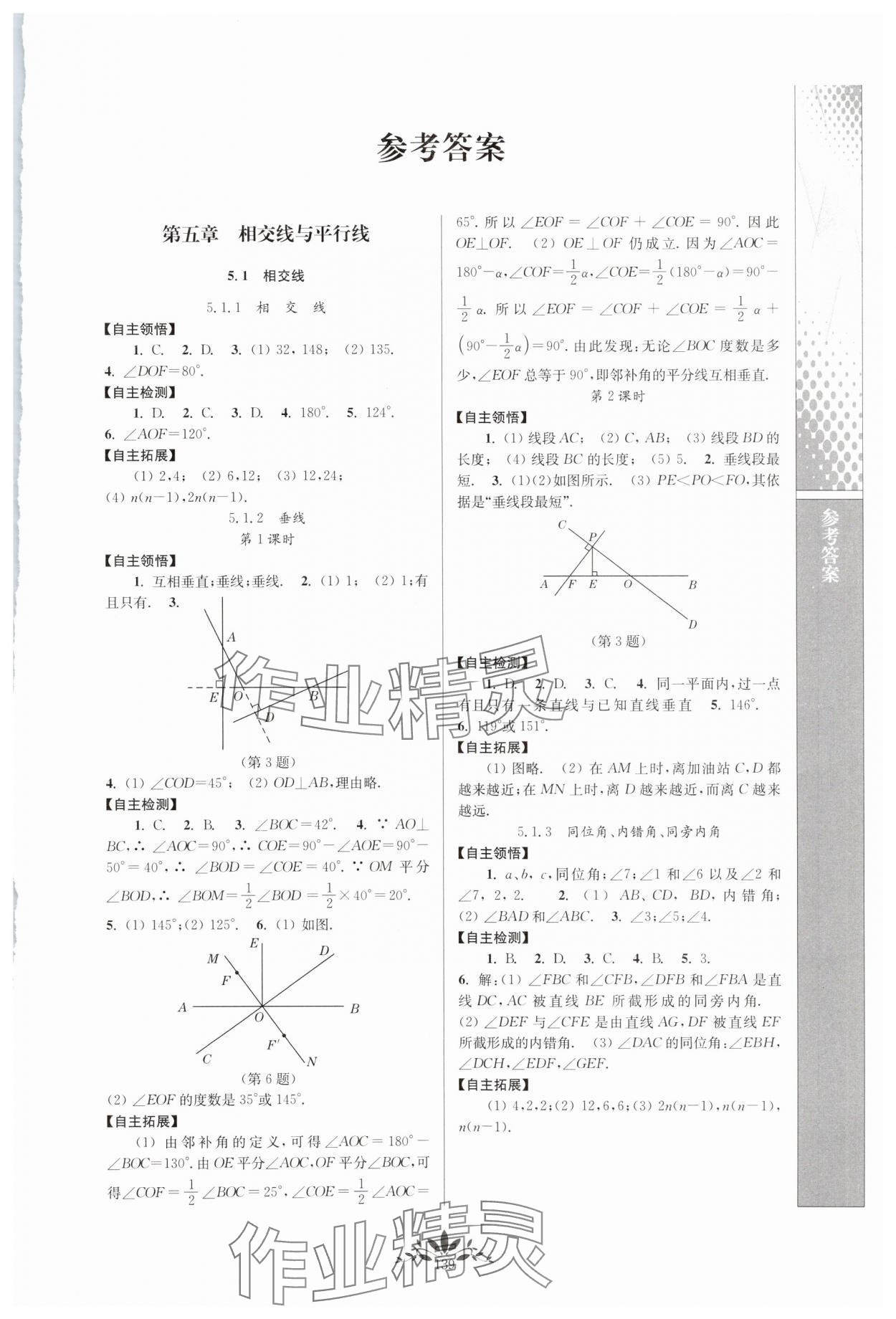 2024年新课程自主学习与测评七年级数学下册人教版 第1页