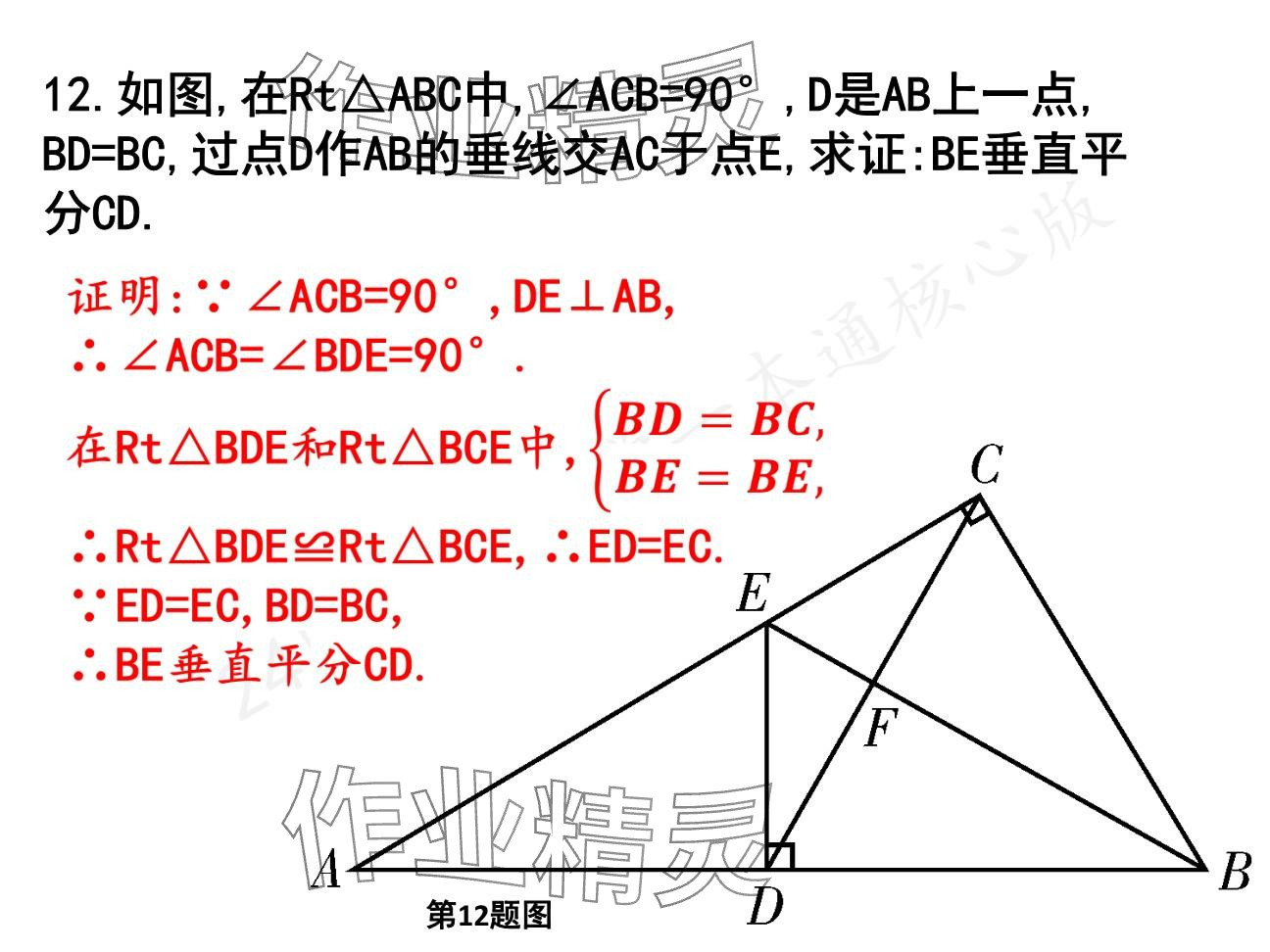2025年一本通武漢出版社八年級(jí)數(shù)學(xué)下冊(cè)北師大版核心板 參考答案第125頁(yè)