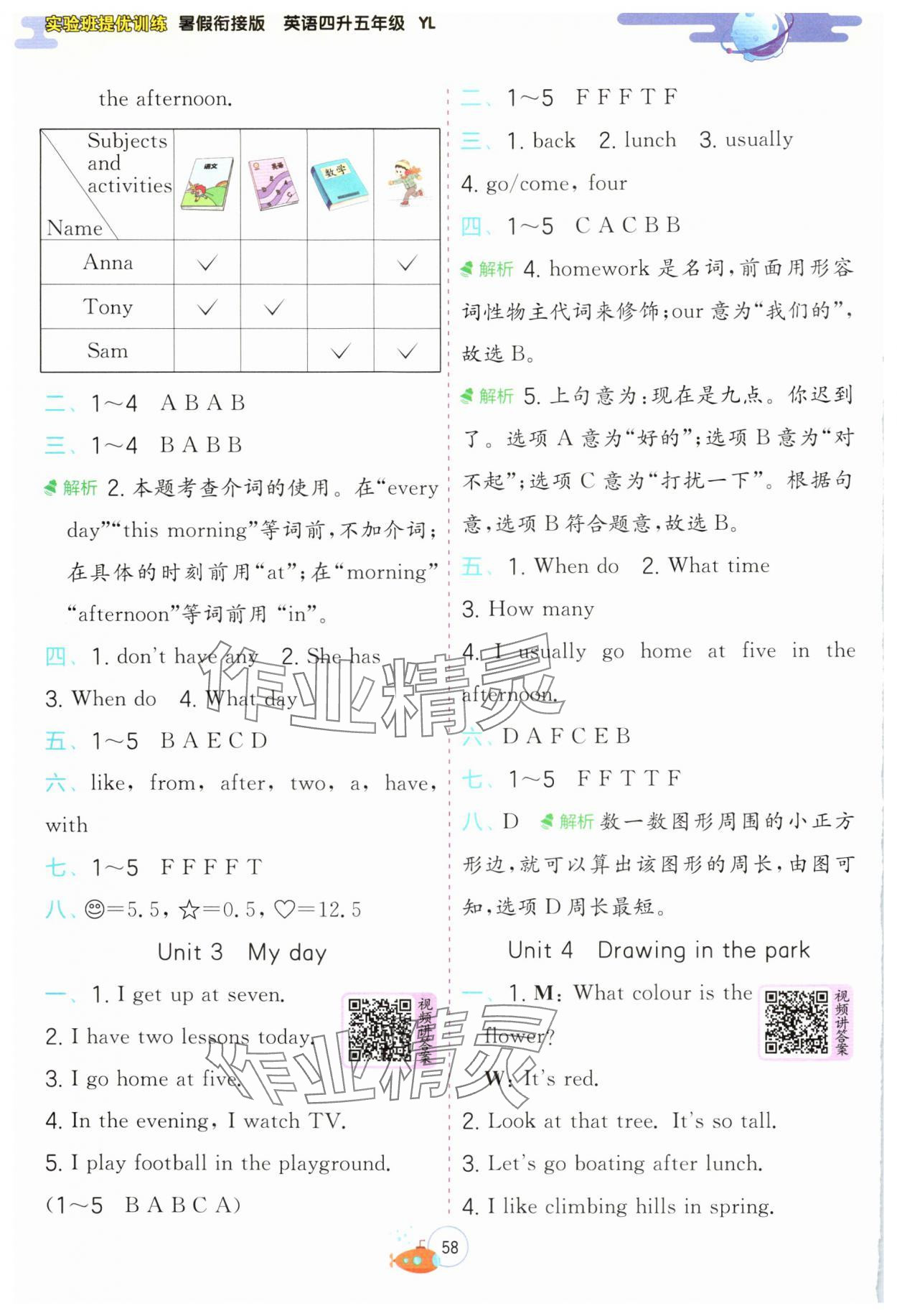 2024年實(shí)驗(yàn)班提優(yōu)訓(xùn)練暑假銜接版四升五年級(jí)英語(yǔ) 第2頁(yè)