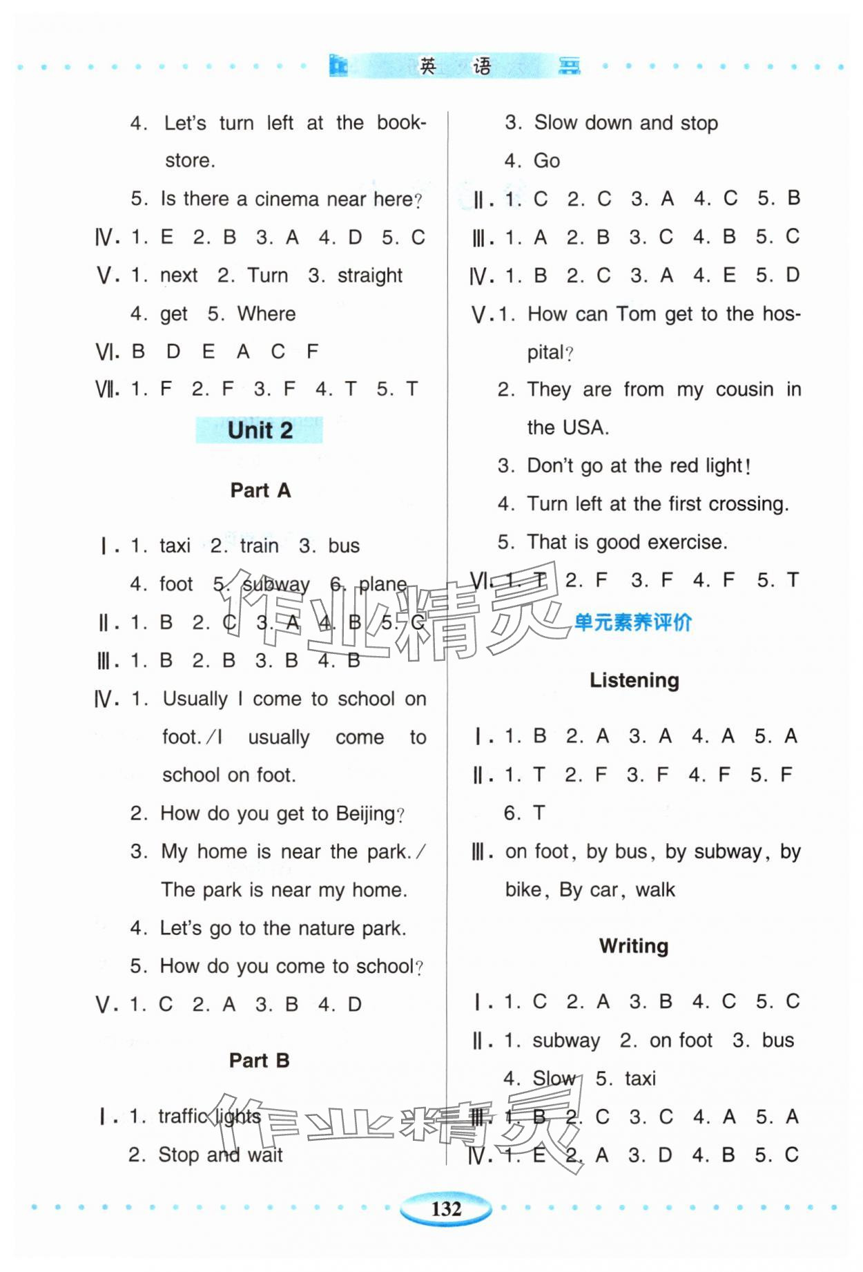 2025年智慧学习六年级英语上册人教版青岛出版社 第2页