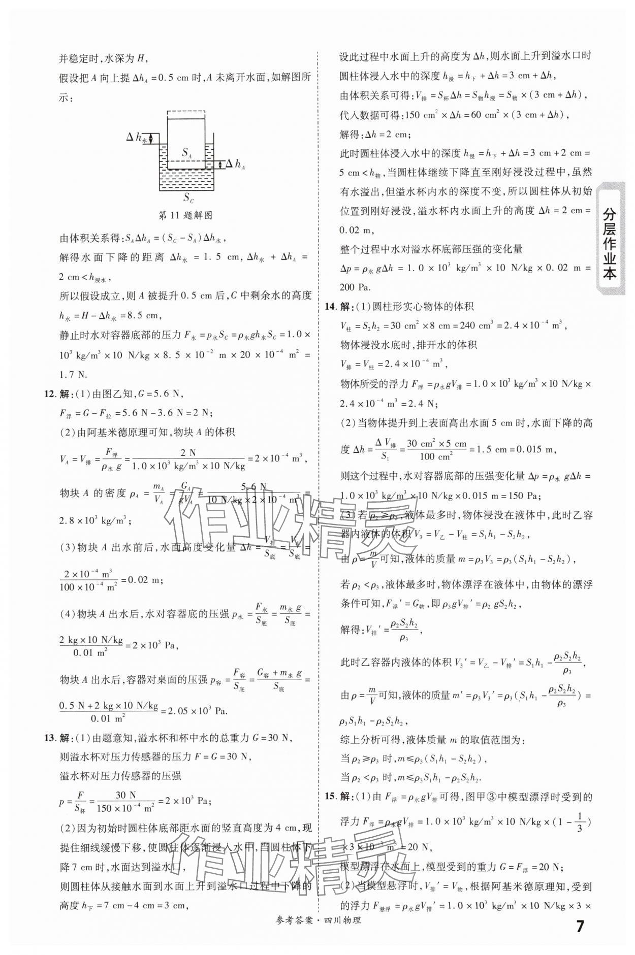 2024年一戰(zhàn)成名新中考物理四川專版&nbsp;第7頁