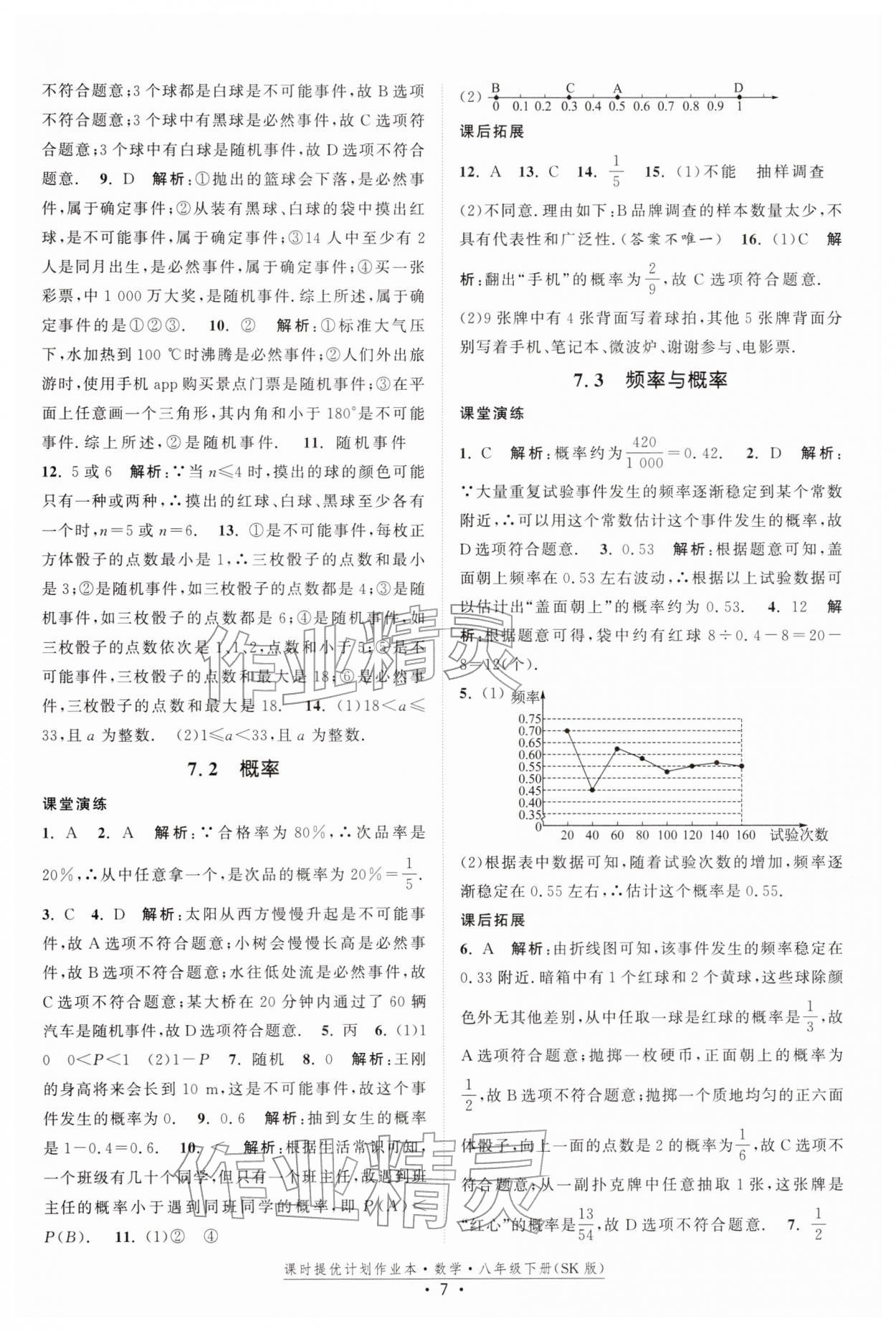 2026年課時(shí)提優(yōu)計(jì)劃作業(yè)本八年級(jí)數(shù)學(xué)下冊(cè)蘇科版&nbsp;第7頁