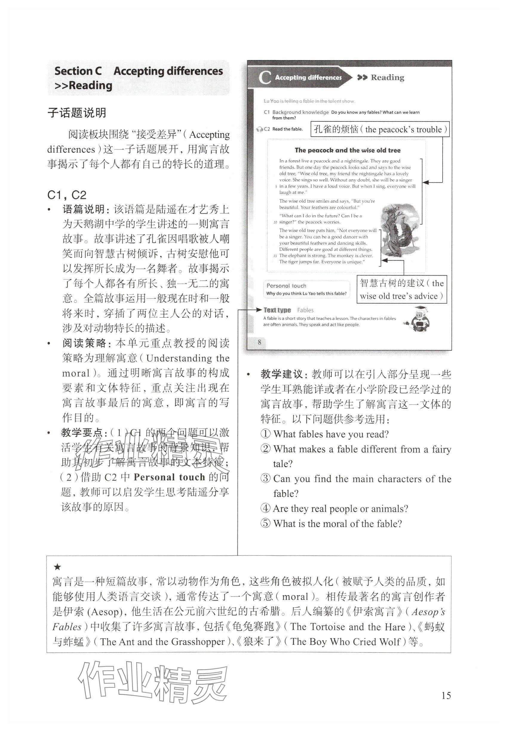 2025年教材課本六年級英語下冊滬教版五四制 參考答案第12頁