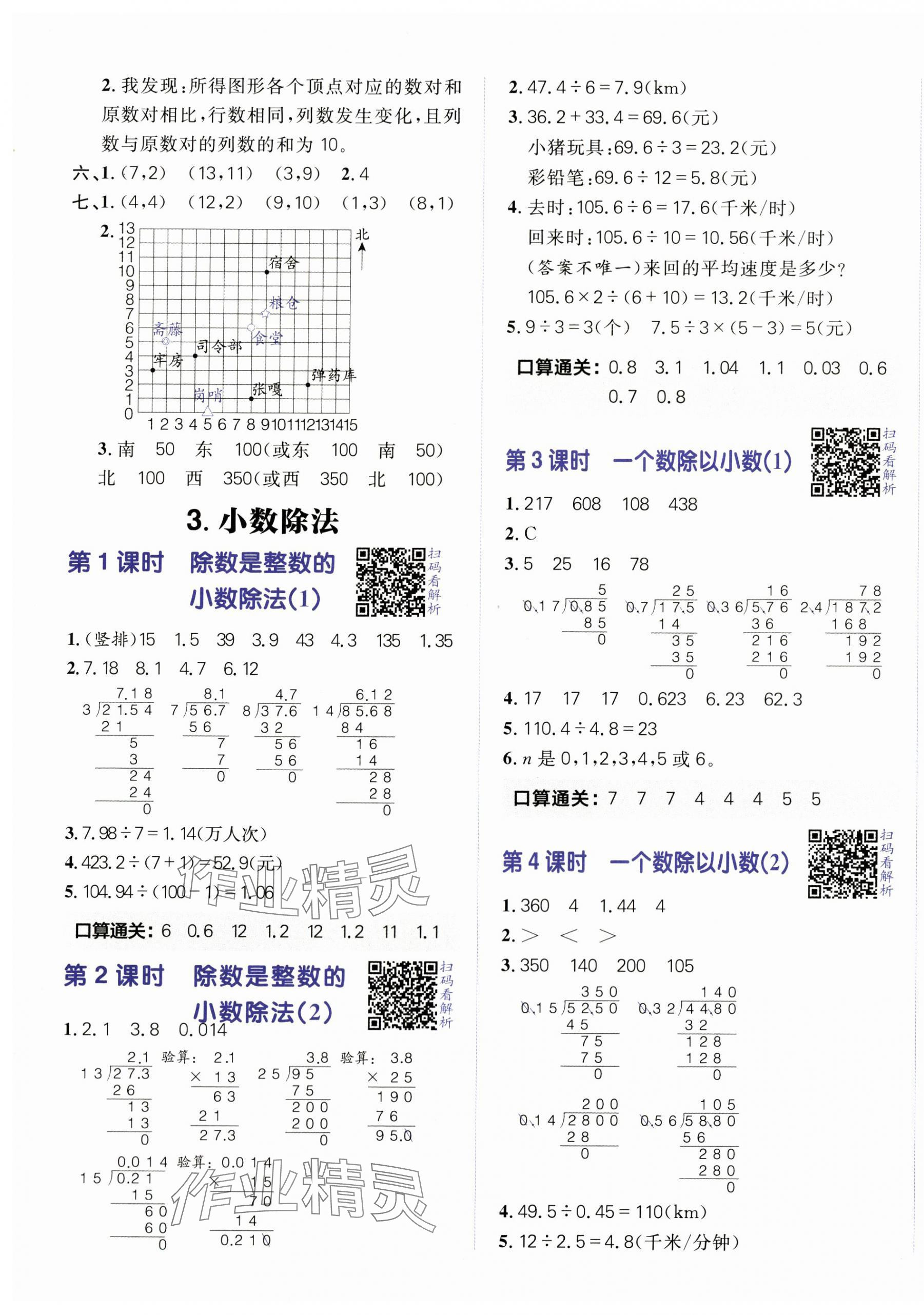 2025年陽(yáng)光計(jì)劃小學(xué)同步五年級(jí)數(shù)學(xué)上冊(cè)人教版 第5頁(yè)