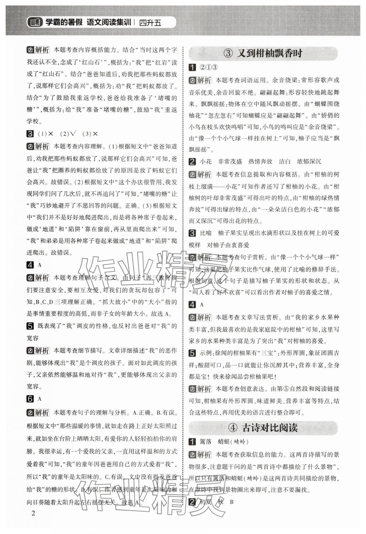 2025年學(xué)霸的暑假閱讀集訓(xùn)四年級(jí)語文 第2頁(yè)