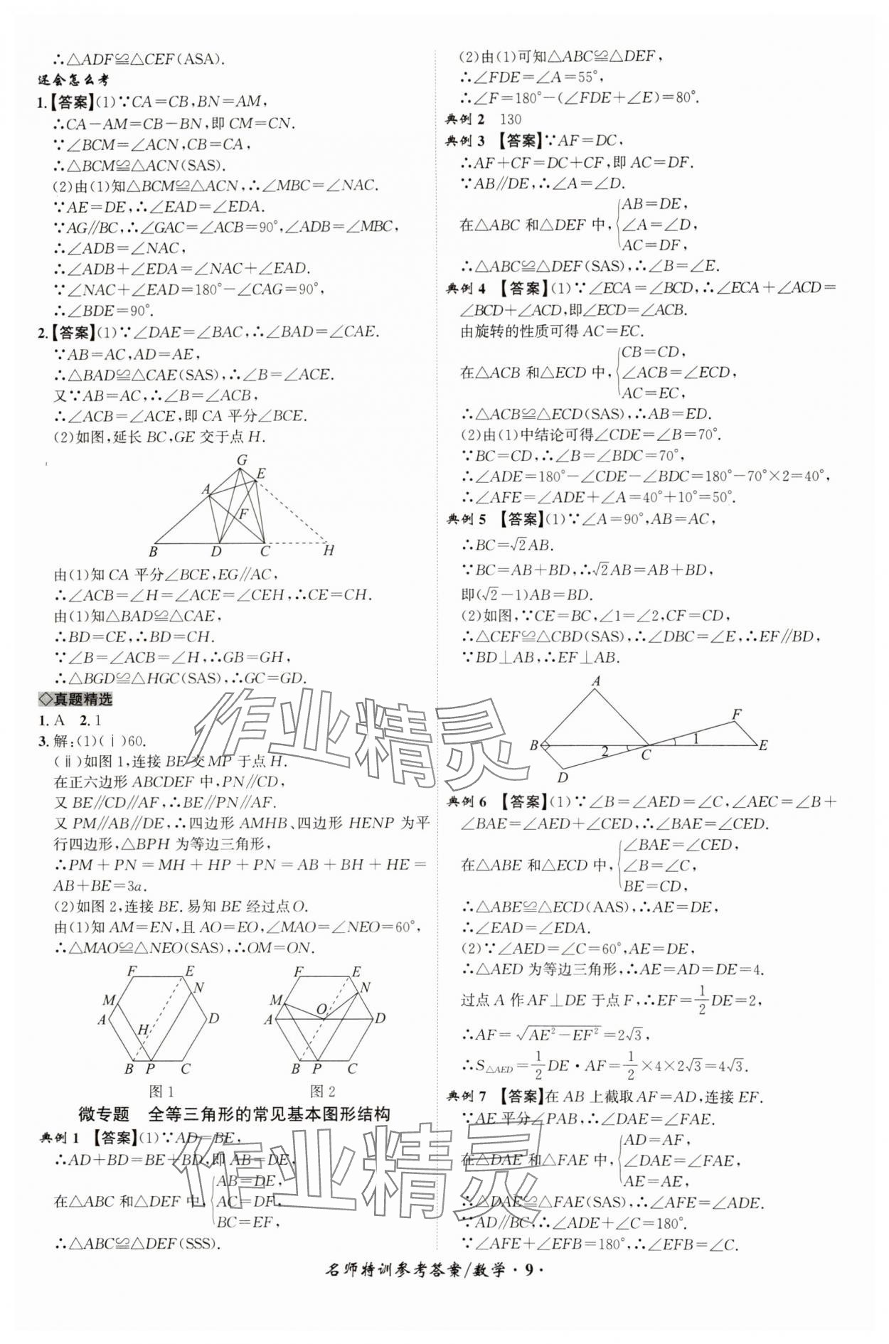 2025年名師特訓(xùn)數(shù)學(xué)安徽專版 第9頁