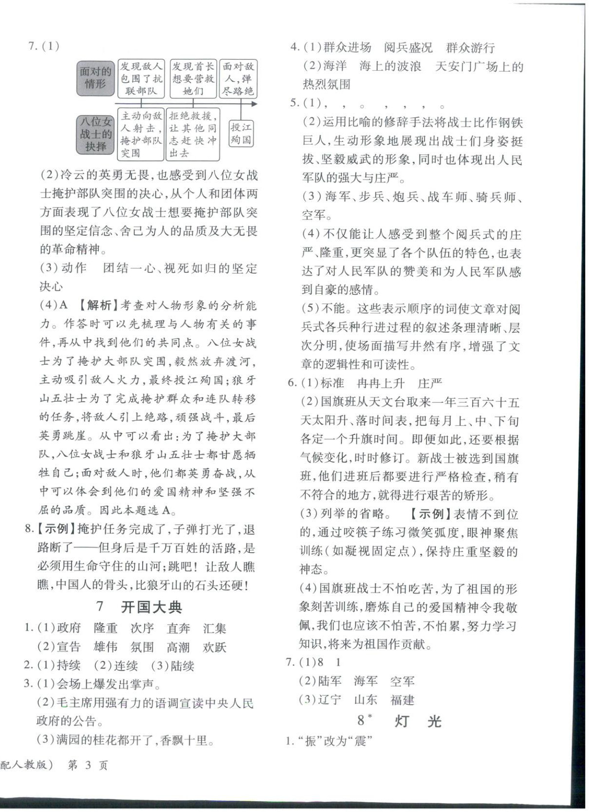 2025年新教材新評估六年級語文上冊人教版&nbsp;第6頁