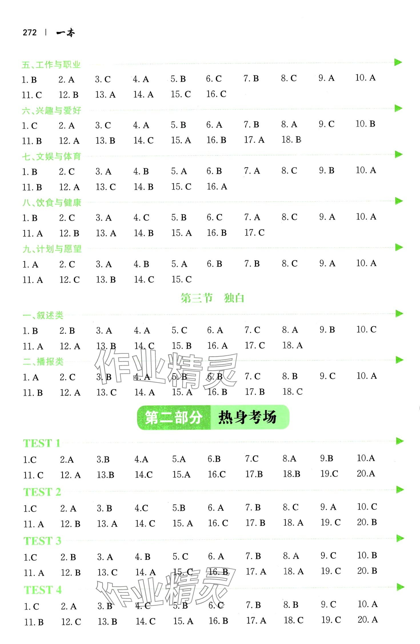 2024年一本英语听力模拟考场高中通用版 第2页