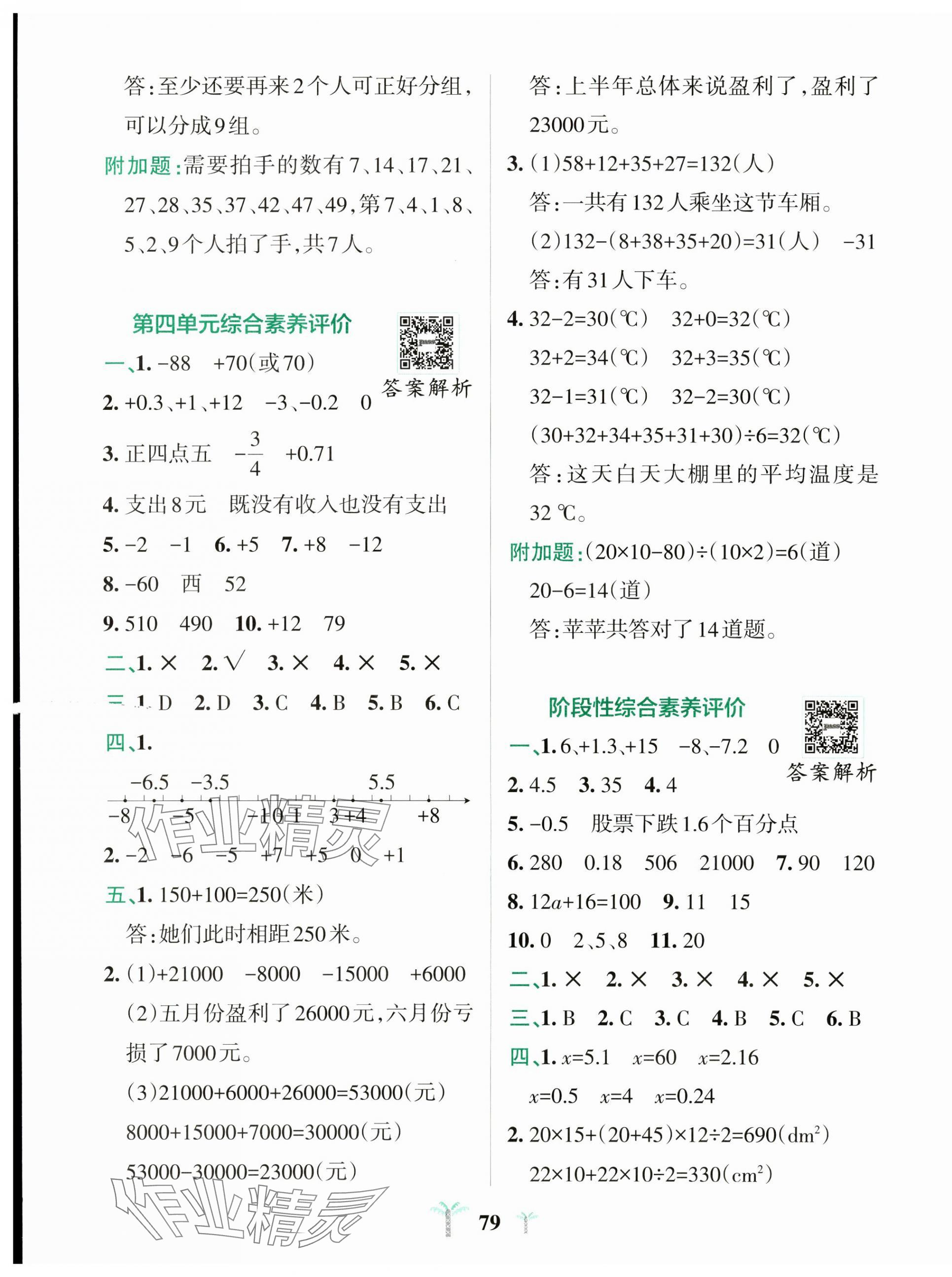 2025年小學學霸沖A卷四年級數(shù)學下冊青島版五四制 第3頁