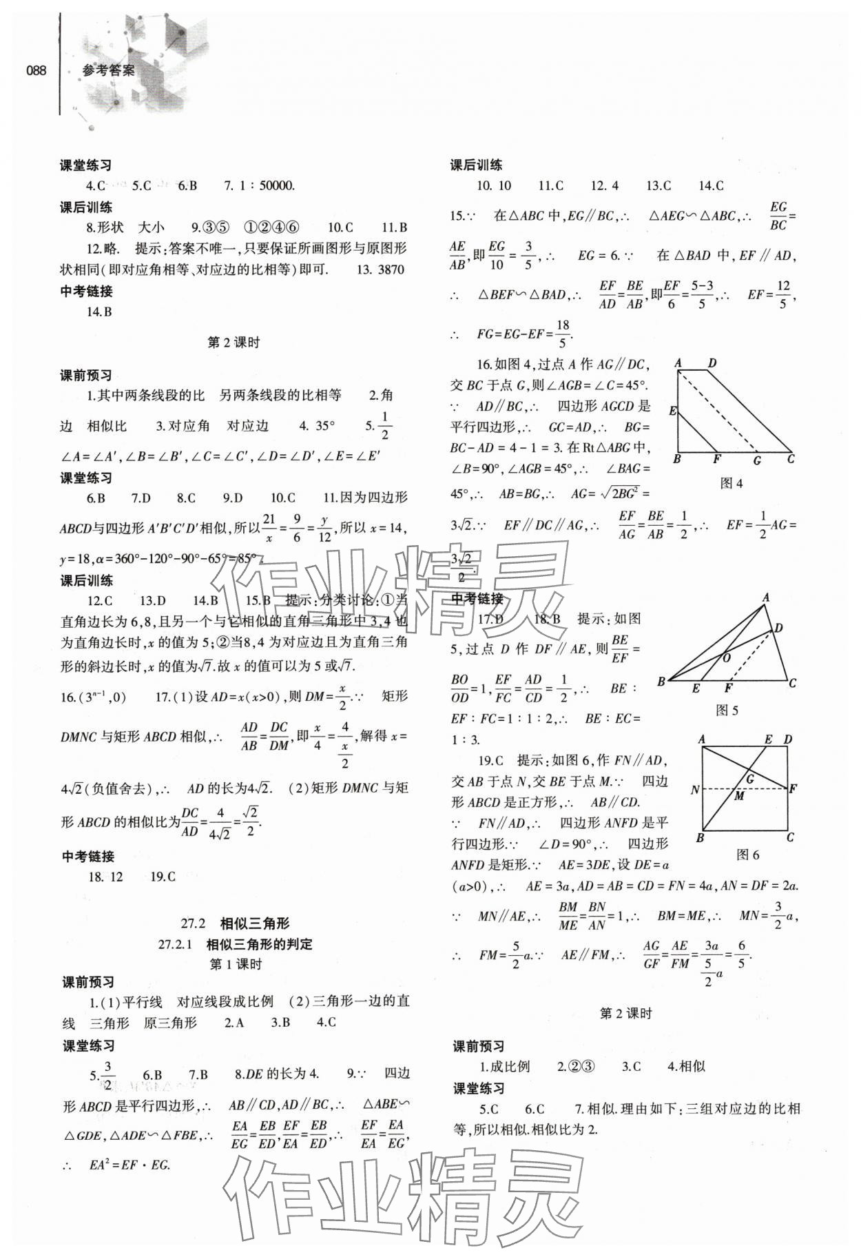 2024年同步练习册大象出版社九年级数学下册人教版 第4页