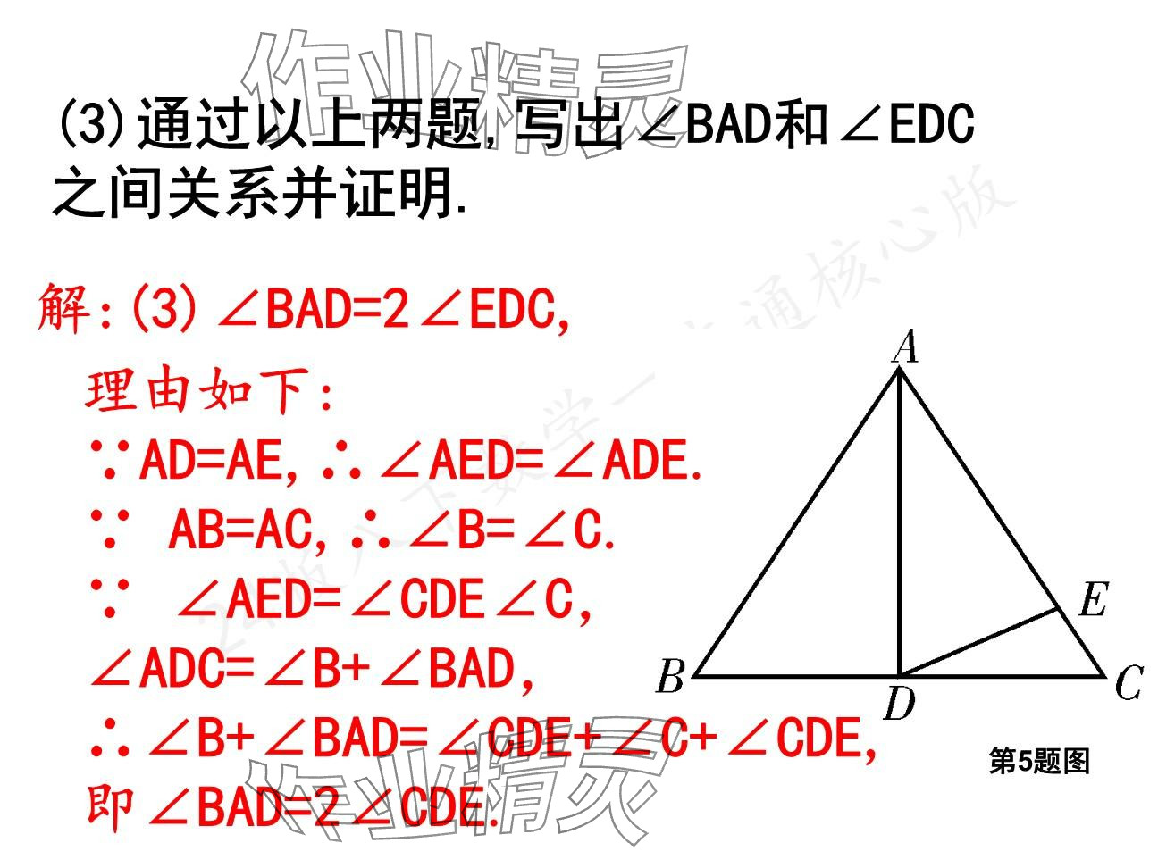 2025年一本通武漢出版社八年級數(shù)學(xué)下冊北師大版核心板 參考答案第9頁