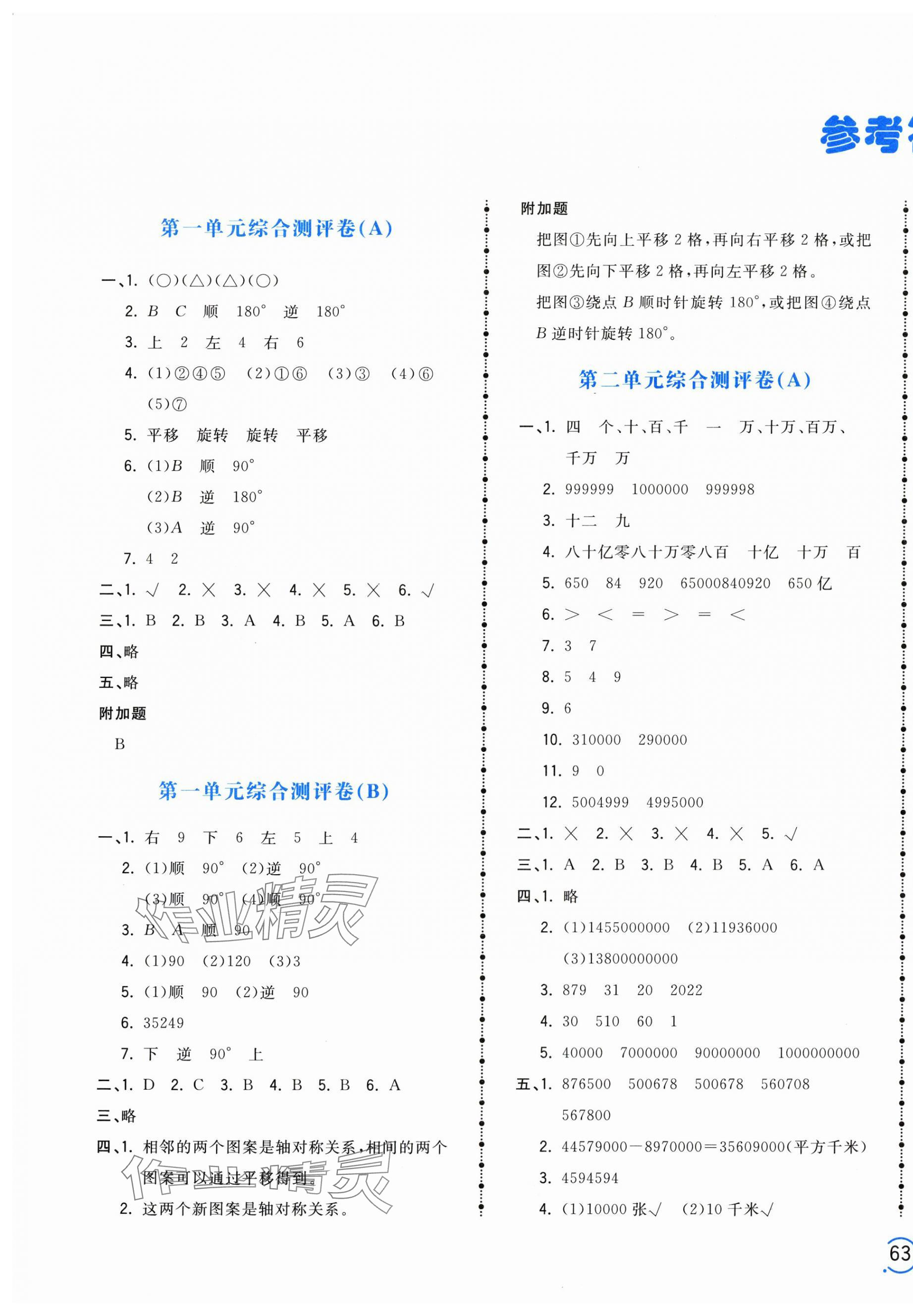 2025年夺冠金卷四年级数学下册苏教版 第1页