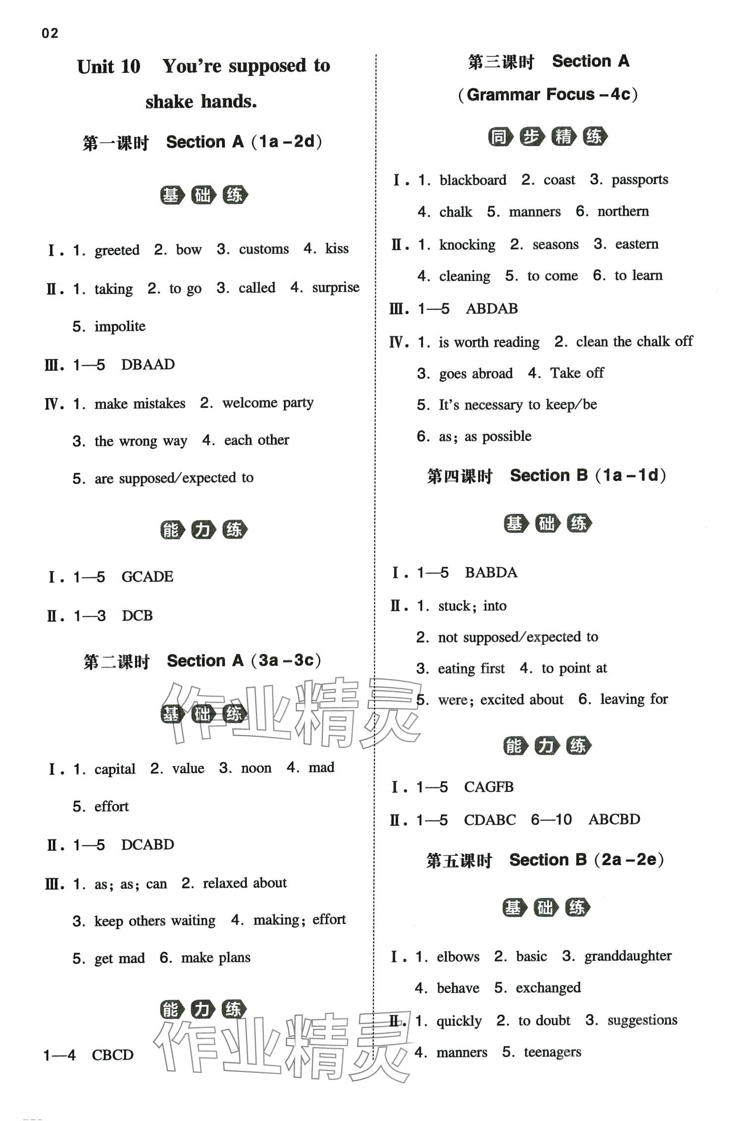 2024年一本九年級(jí)英語(yǔ)下冊(cè)人教版安徽專版 第1頁(yè)