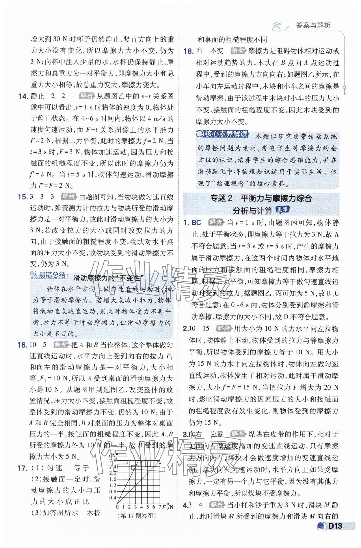 2025年少年班八年級(jí)物理下冊(cè)人教版 第13頁(yè)
