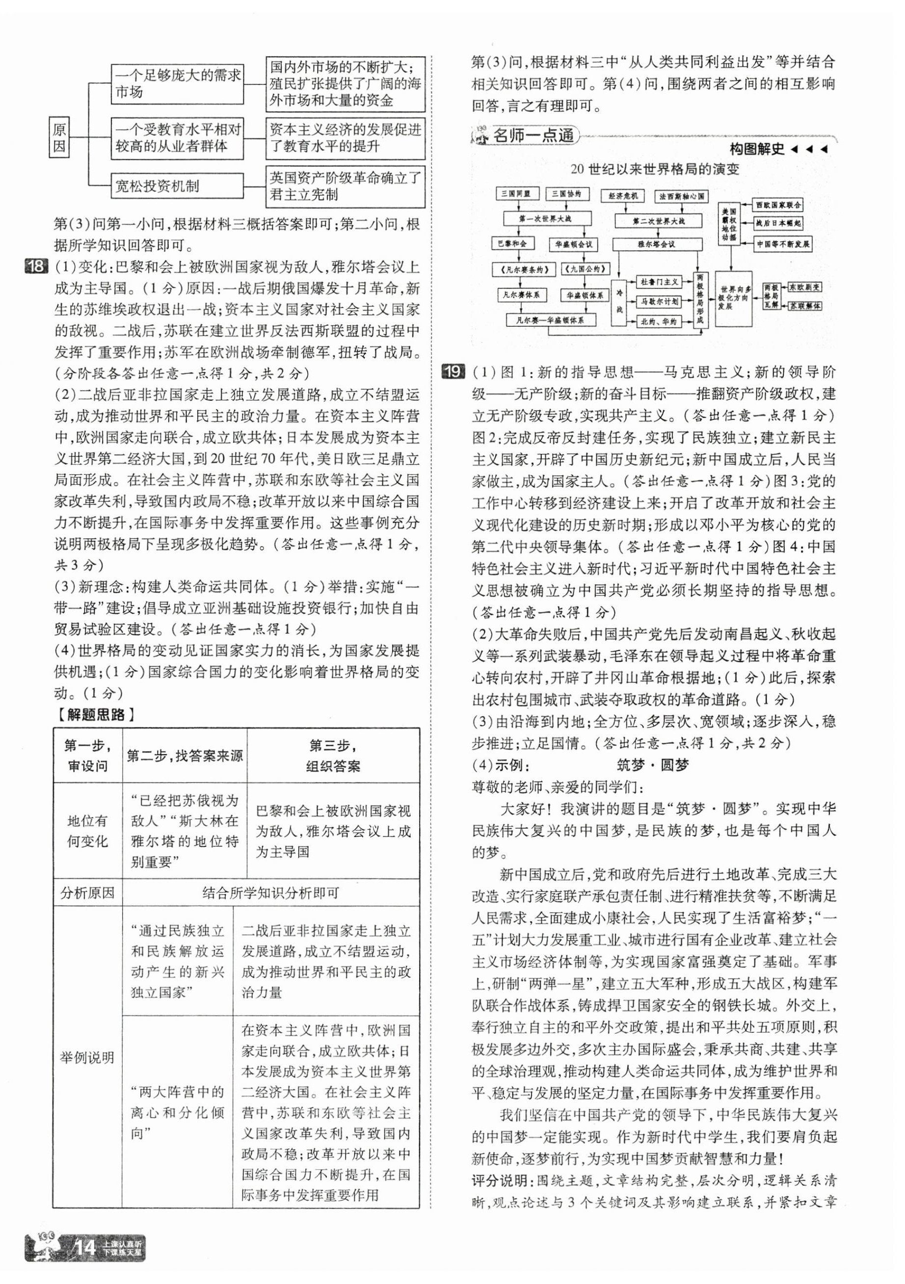 2025年金考卷中考45套匯編歷史山西專版 第14頁