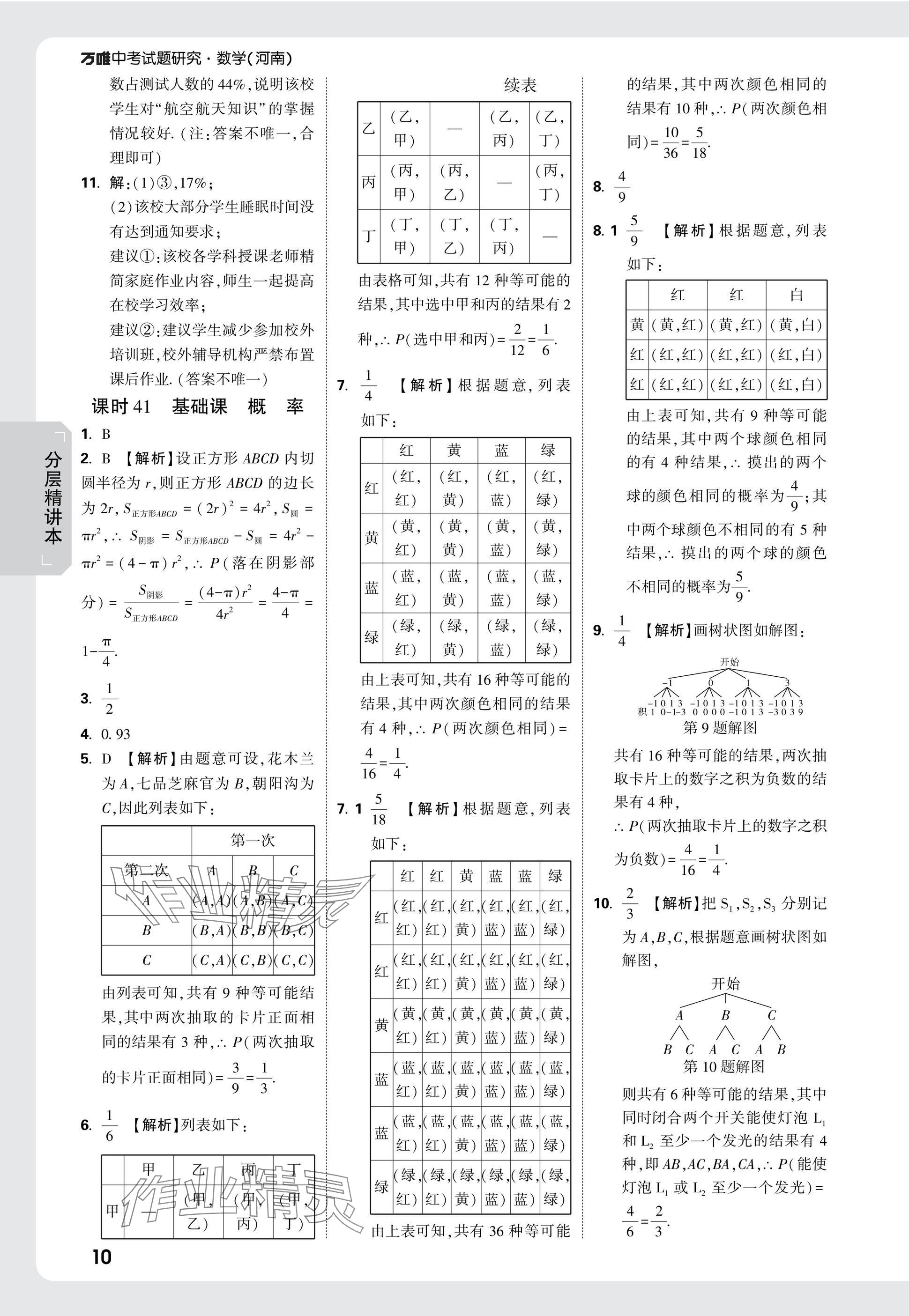 2025年萬(wàn)唯中考試題研究數(shù)學(xué)河南專(zhuān)版 參考答案第29頁(yè)