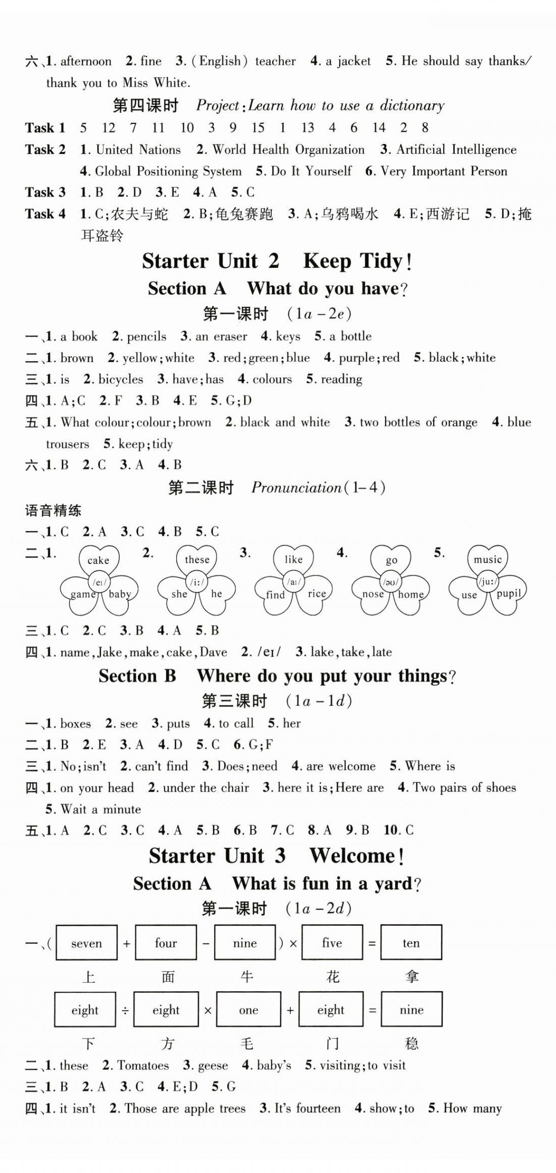 2024年名師測控七年級英語上冊人教版貴州專版 第2頁