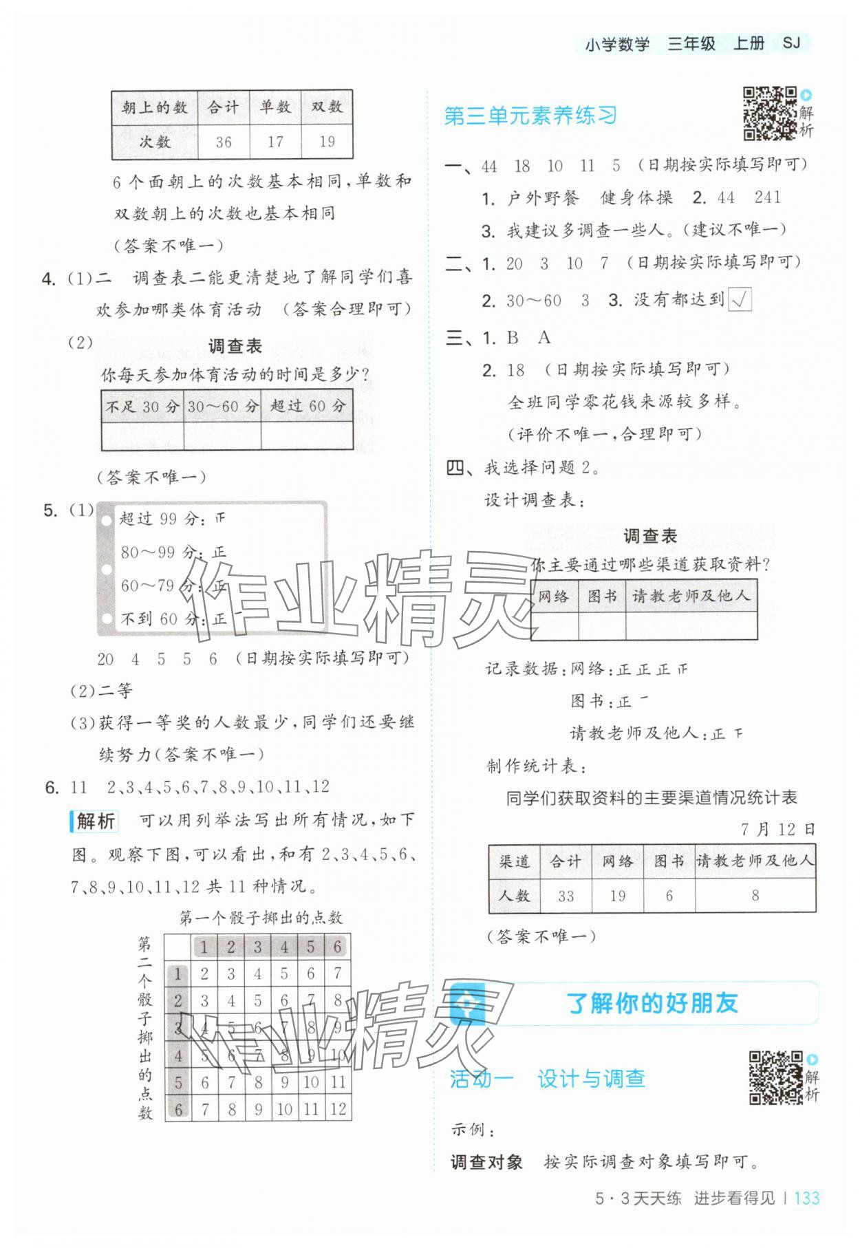 2025年53天天练三年级数学上册苏教版 第9页