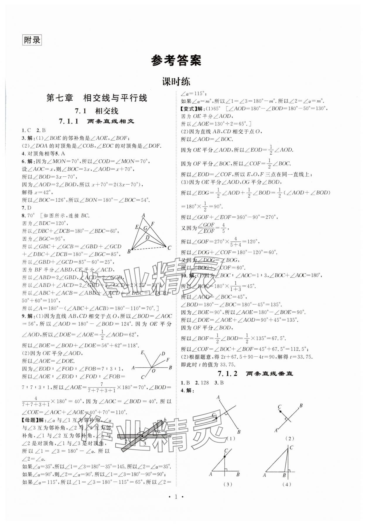 2025年課堂導(dǎo)學(xué)七年級(jí)數(shù)學(xué)下冊(cè) 第1頁(yè)