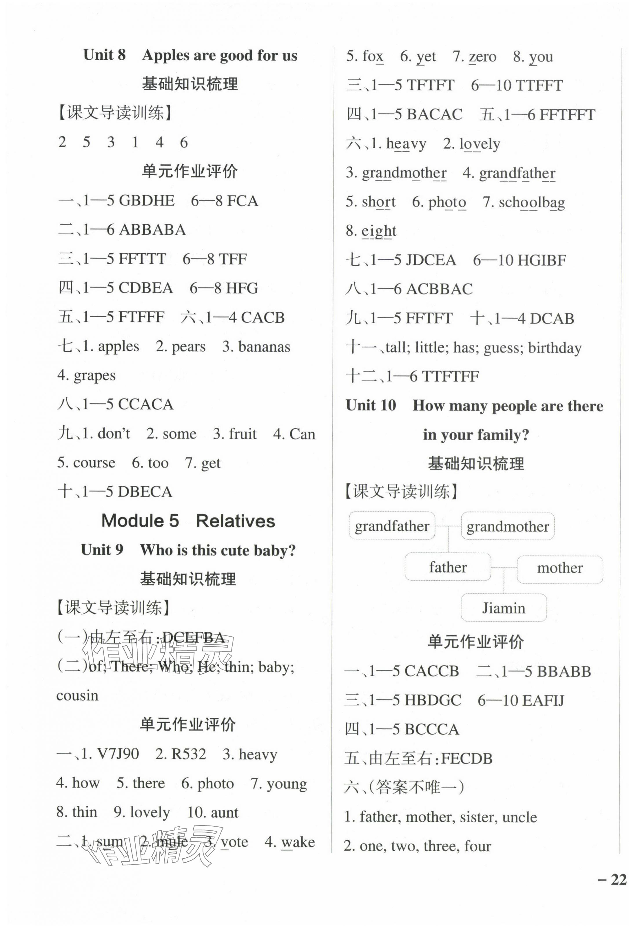 2024年小學(xué)學(xué)霸作業(yè)本三年級英語下冊教科版廣州專版 第4頁