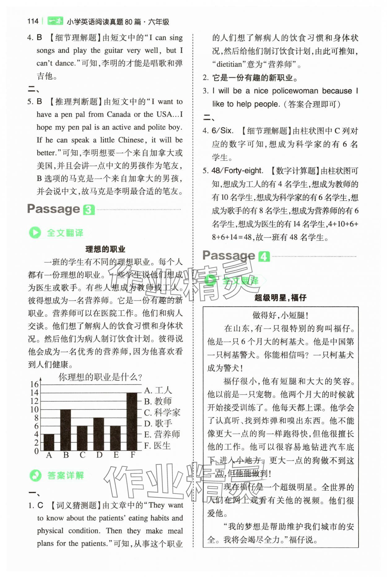 2025年一本小学英语阅读真题80篇六年级 第2页