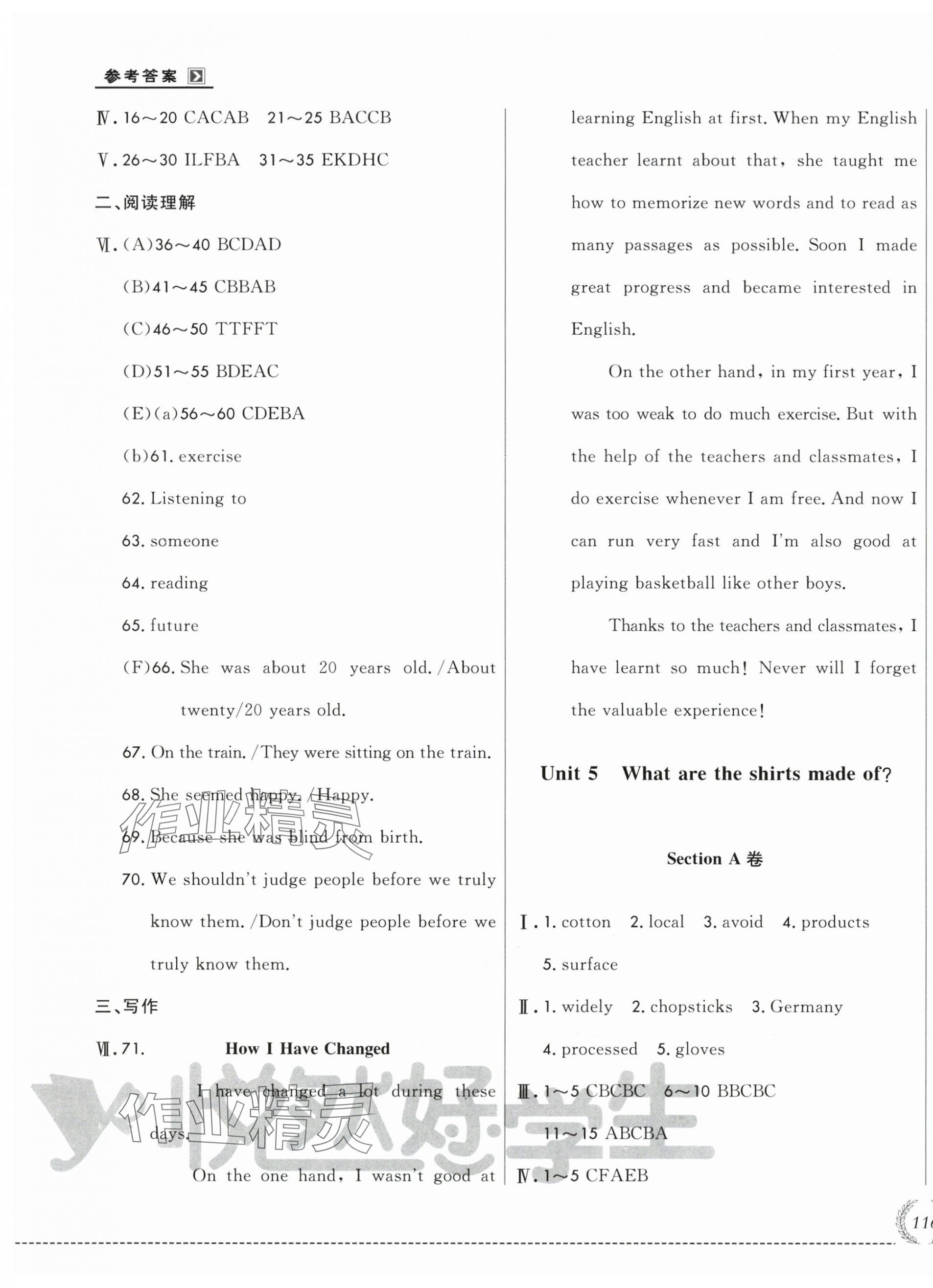 2025年悦然好学生必开卷九年级英语全一册人教版吉林专版 第7页