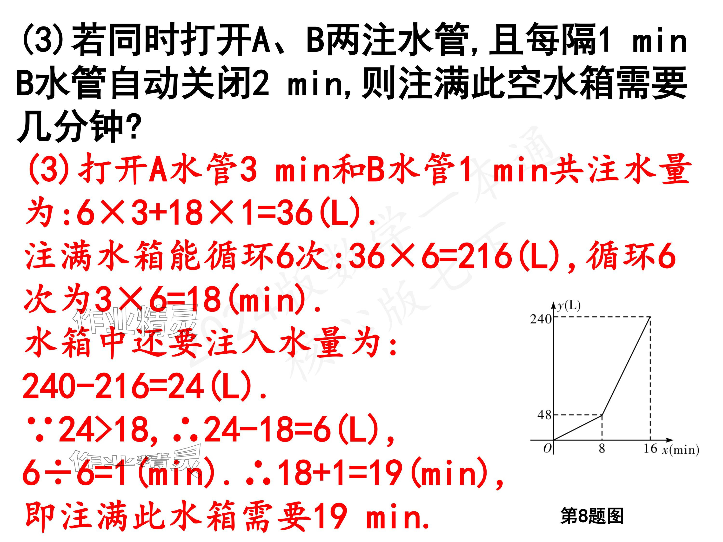 2024年一本通武汉出版社七年级数学下册北师大版 参考答案第45页