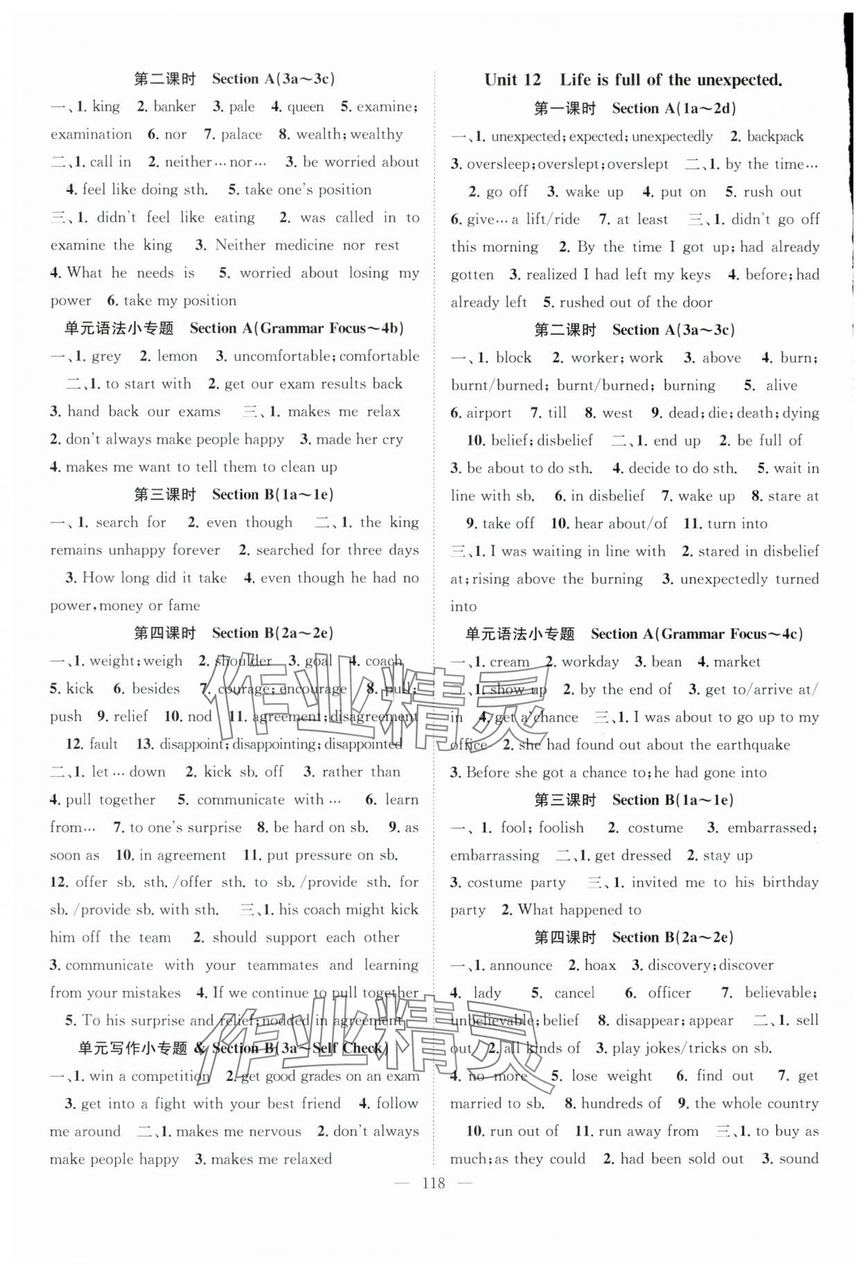 2025年优质课堂导学案九年级英语下册人教版 第2页