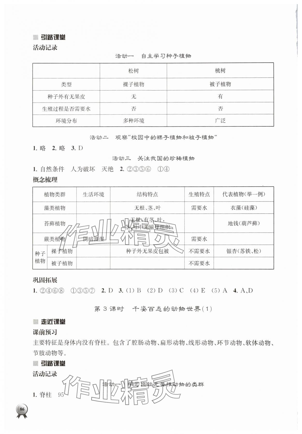 2024年伴你學(xué)八年級(jí)生物上冊(cè)蘇教版 第2頁