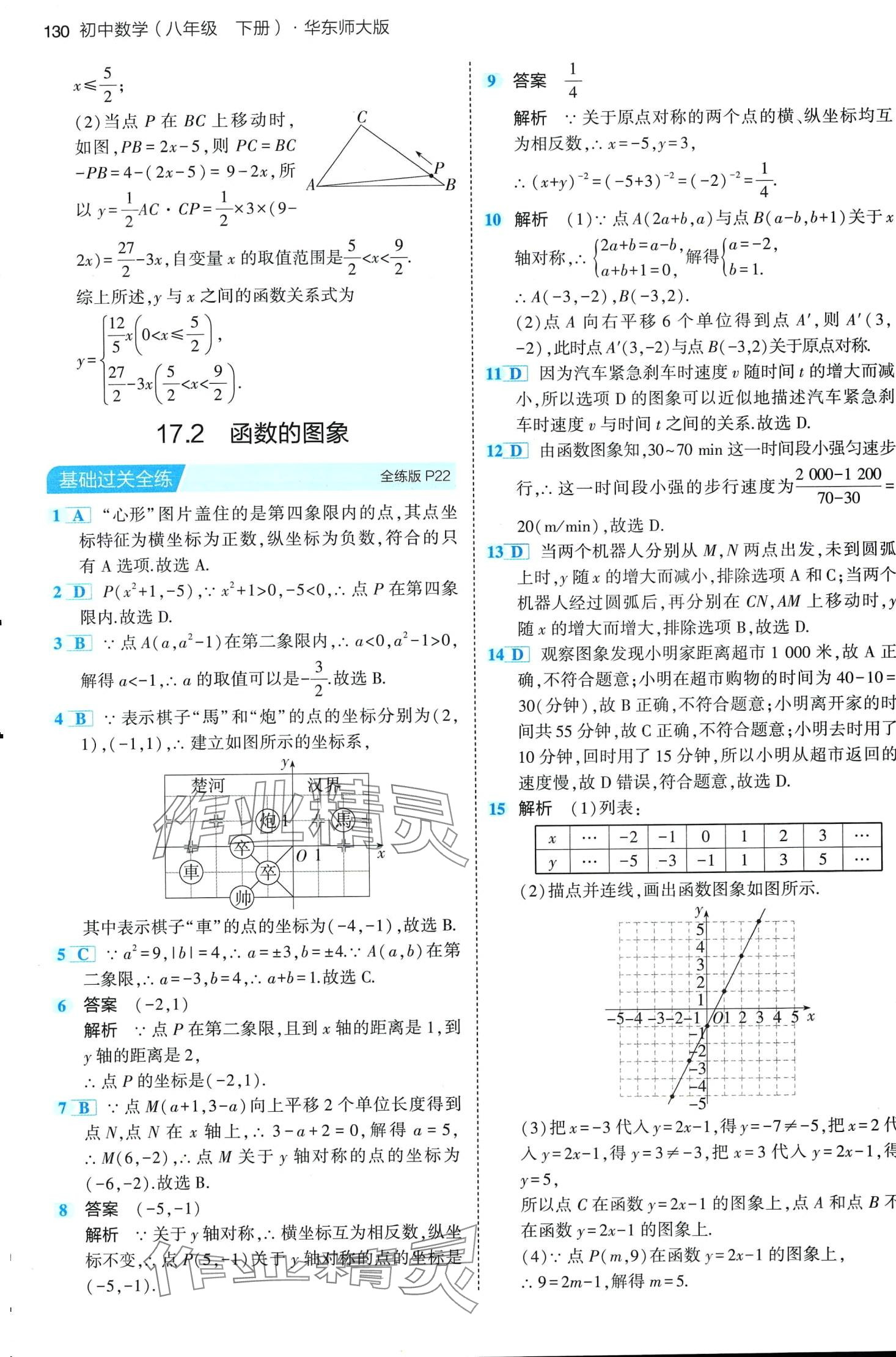 2024年5年中考3年模擬八年級數(shù)學(xué)下冊華師大版 第12頁