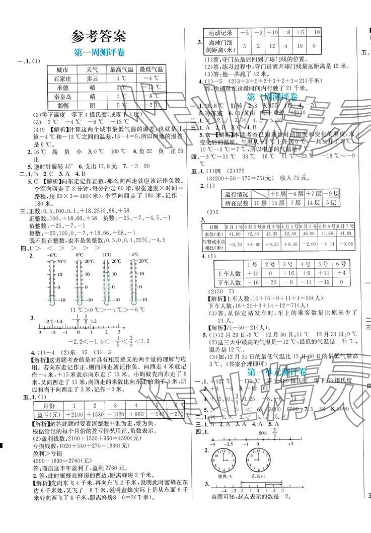 2024年黃岡奪冠六年級數(shù)學(xué)下冊冀教版 第1頁