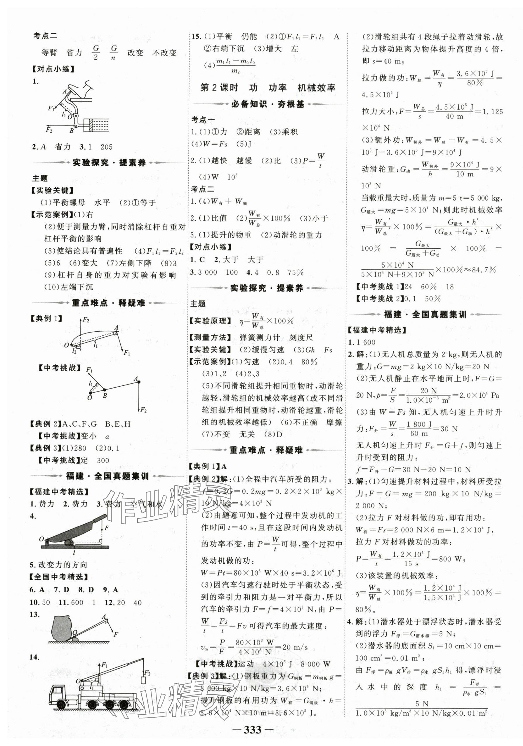2025年世紀金榜初中全程復習方略物理福建專版&nbsp;第9頁