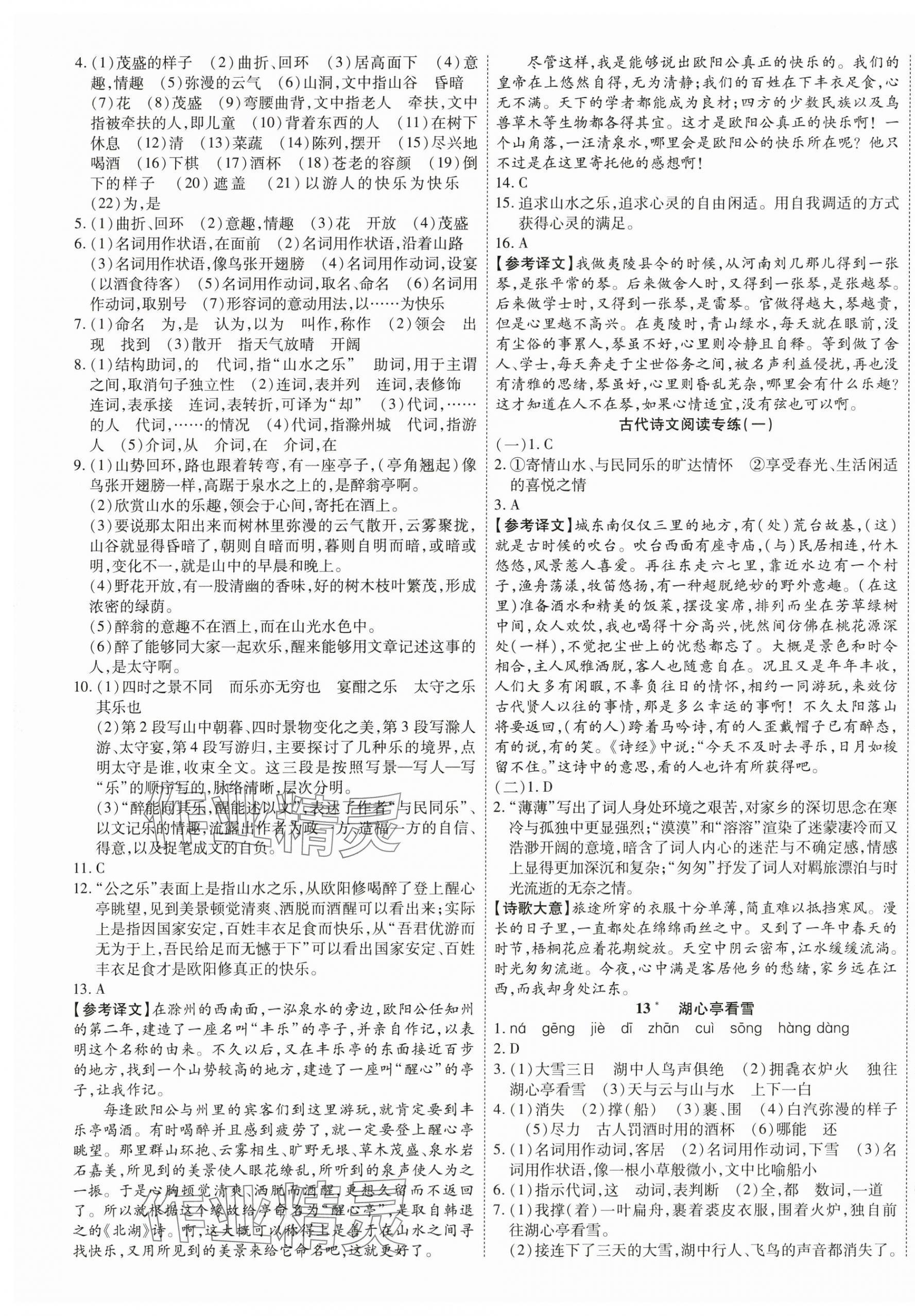 2025年暢行課堂九年級語文全一冊人教版貴州專版 第5頁