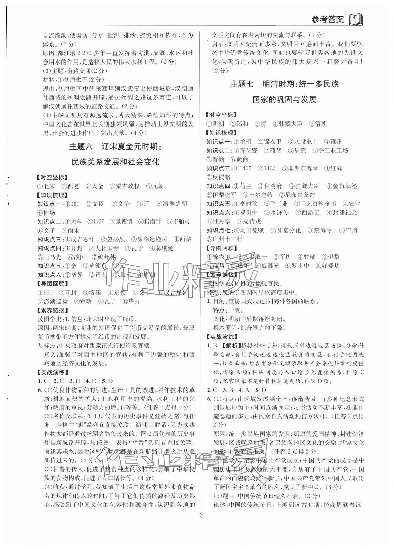 2025年廣東名師講練通中考總復習歷史深圳專版 第11頁