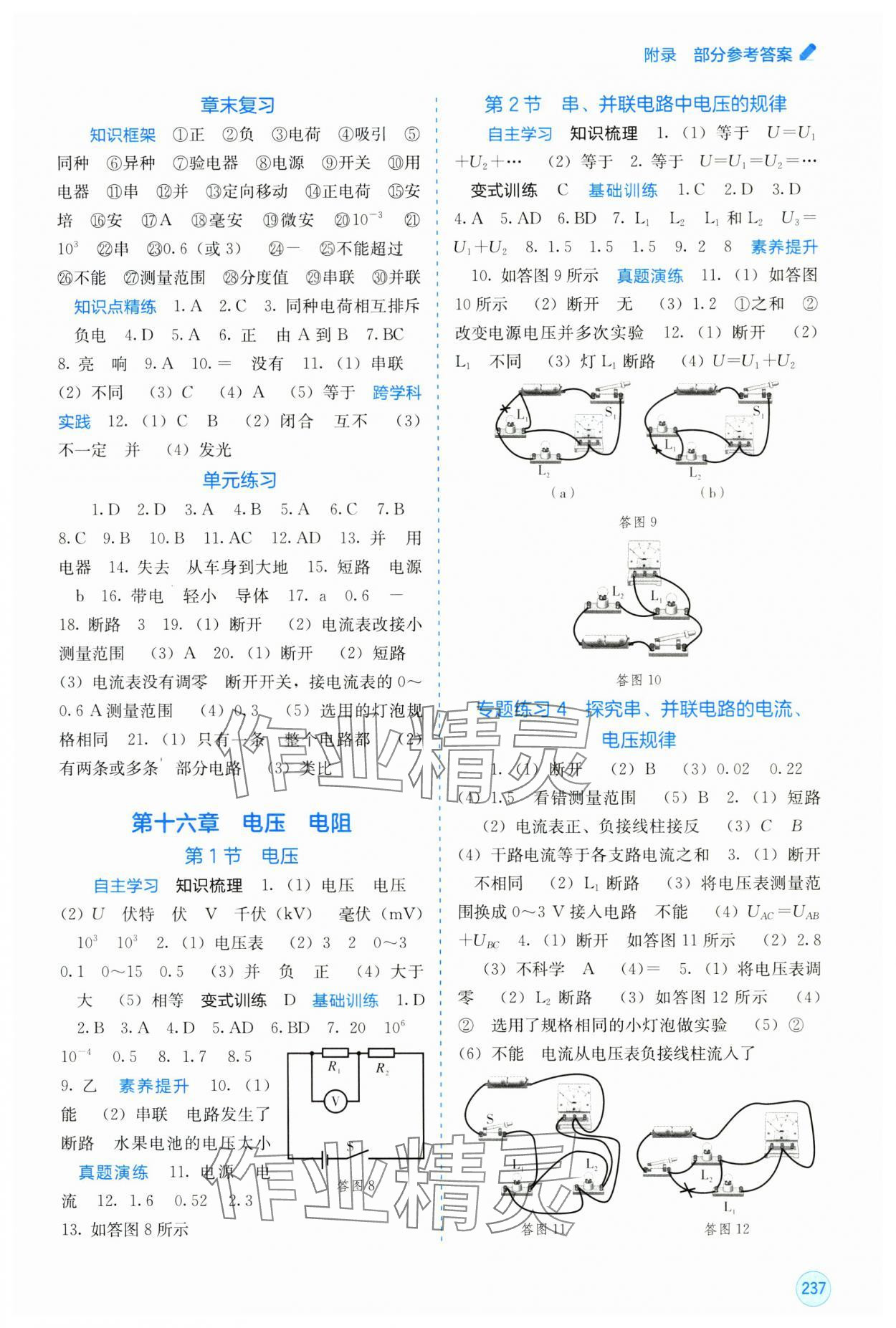 2025年自主学习能力测评九年级物理全一册人教版 第5页