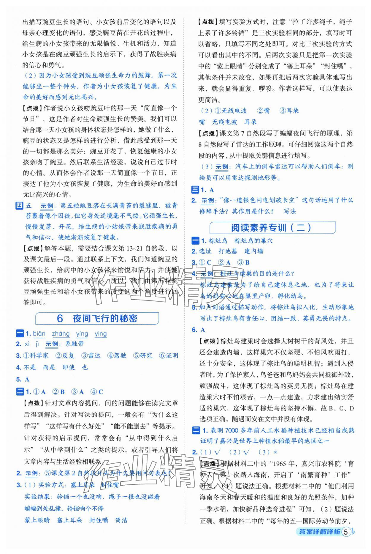 2025年綜合應(yīng)用創(chuàng)新題典中點(diǎn)四年級(jí)語文上冊(cè)人教版（Y專版）寧夏專版 第5頁(yè)