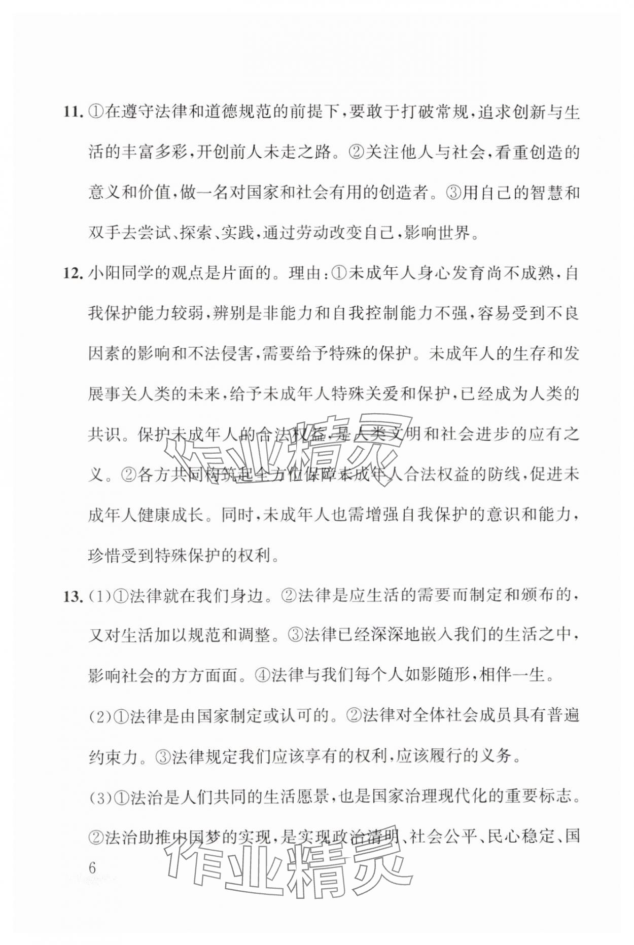 2025年剑指中考九年级道德与法治湖南专版 第6页