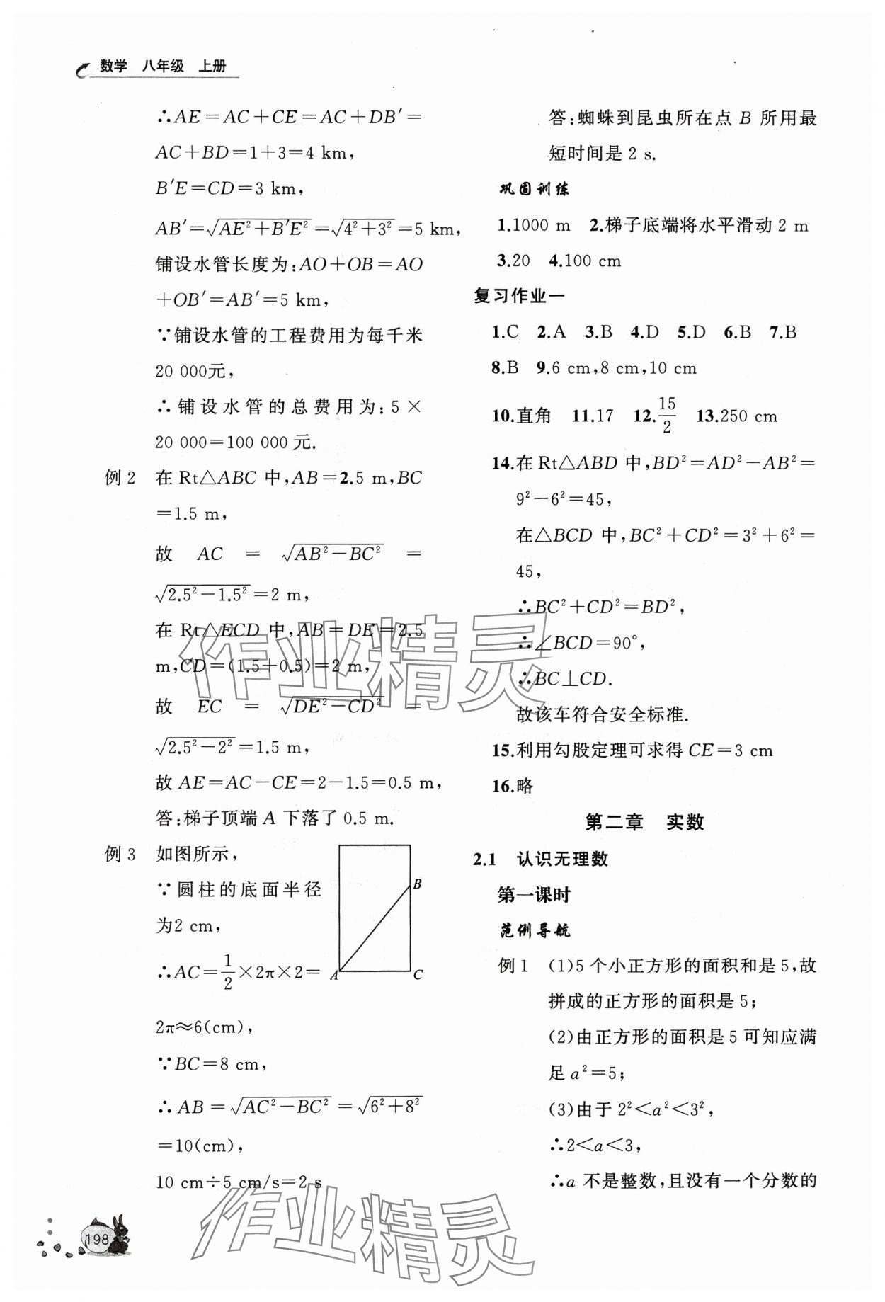 2023年新课程助学丛书八年级数学上册北师大版 第4页