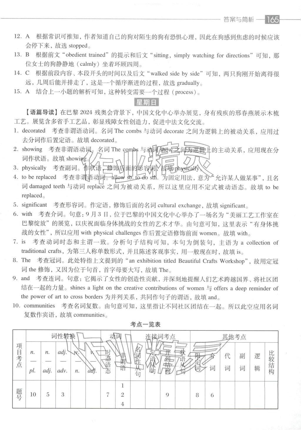 2025年从容高考一本通高三英语&nbsp;第12页