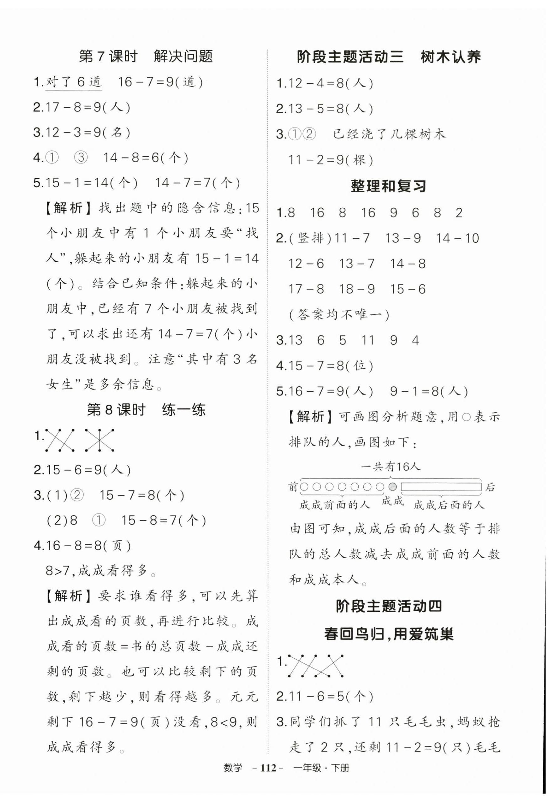 2025年?duì)钤刹怕穭?chuàng)優(yōu)作業(yè)100分一年級(jí)數(shù)學(xué)下冊(cè)人教版 參考答案第4頁(yè)